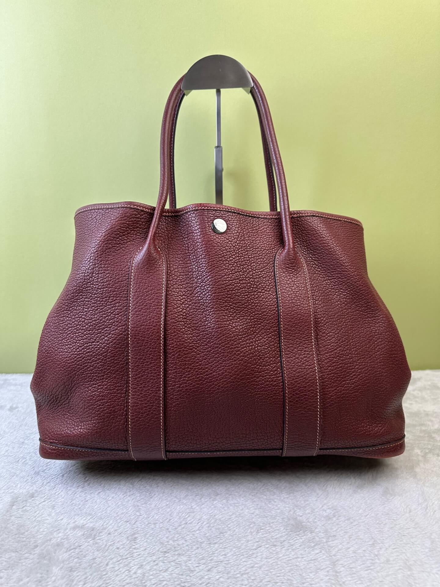 Hermes Garden Party 36 Leather Tote