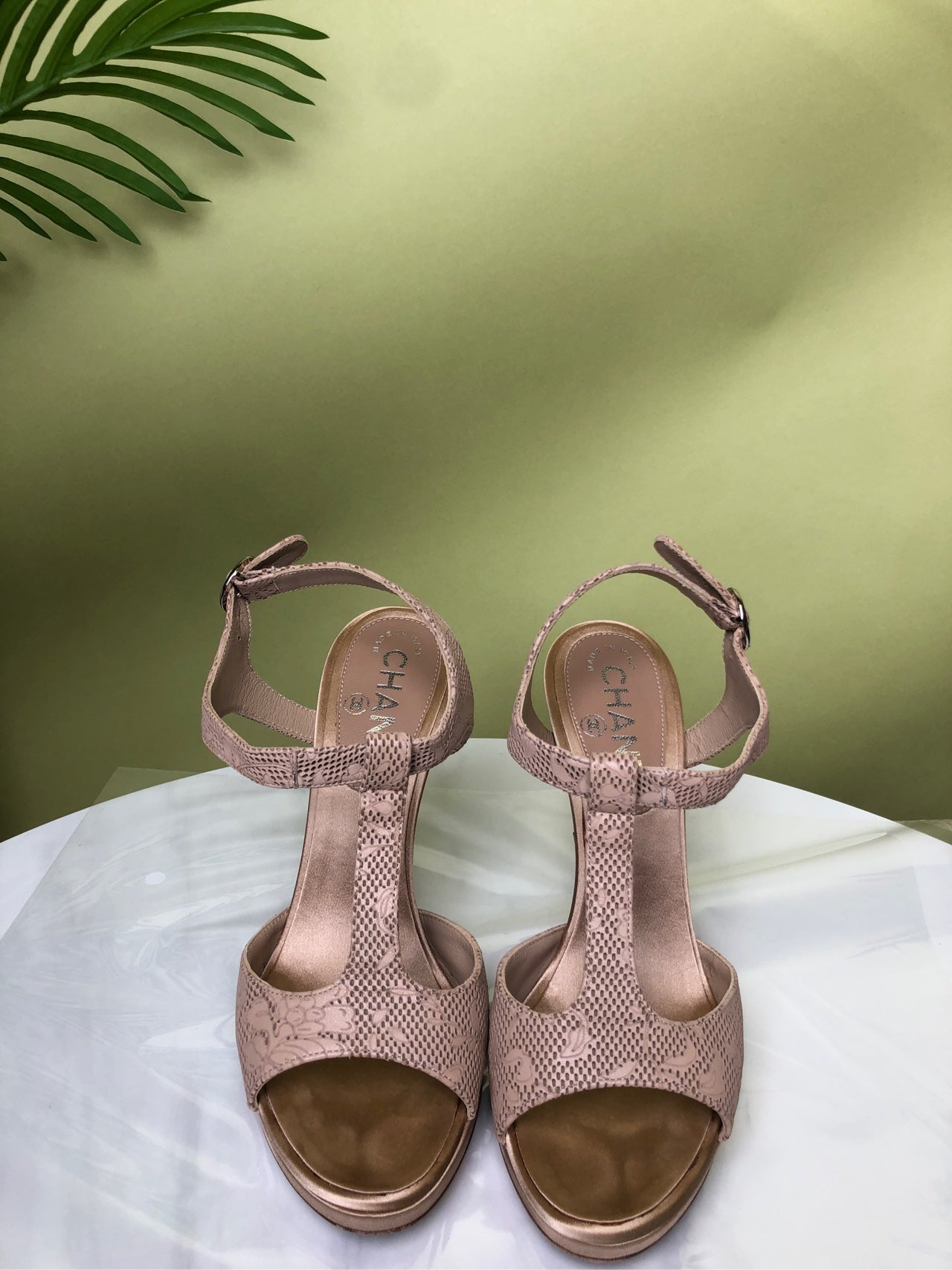 Chanel Pink High heels