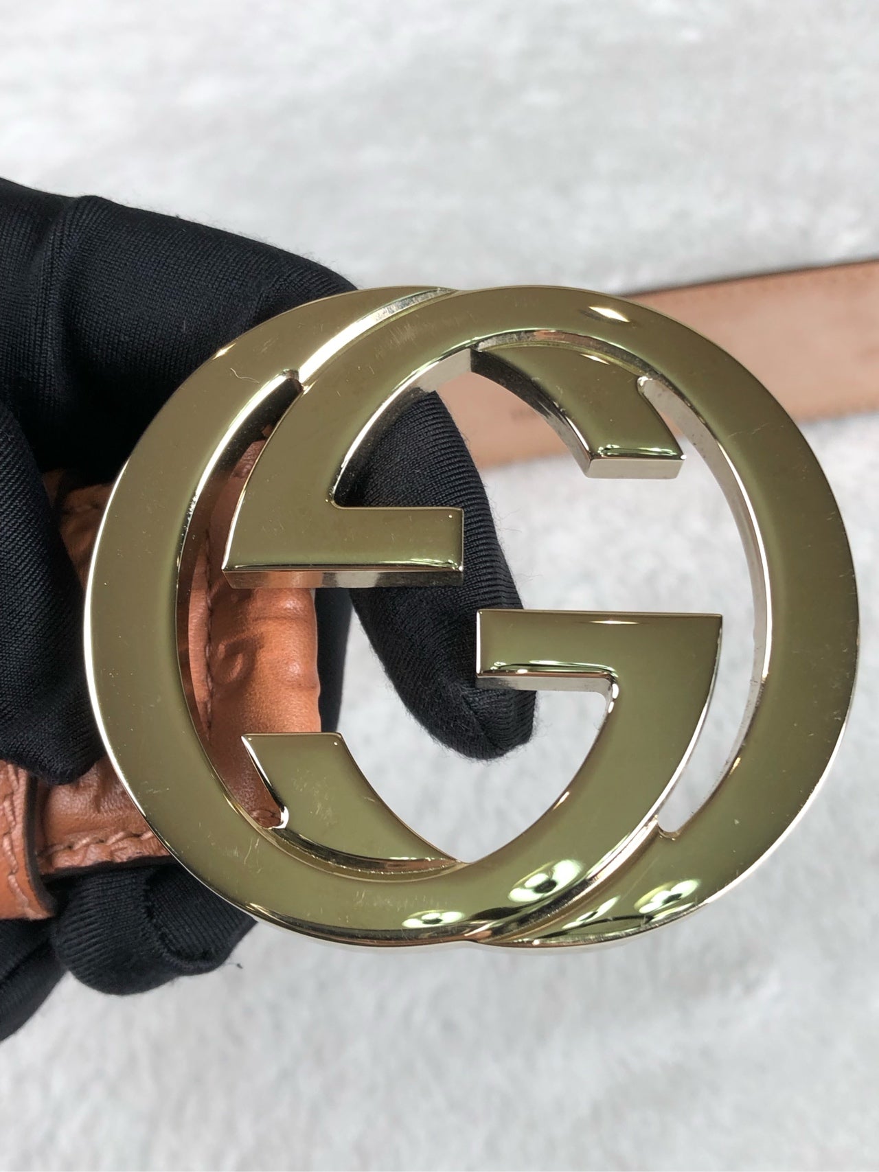 Gucci Pink Belt