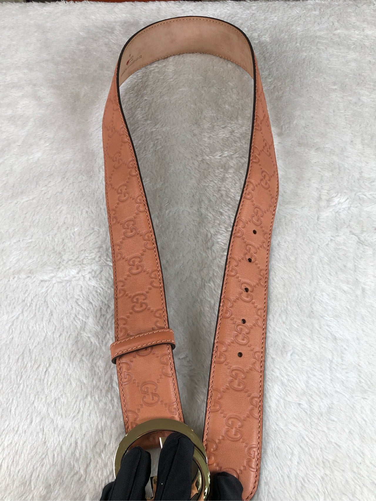 Gucci Pink Belt