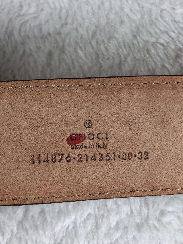 Gucci Pink Belt