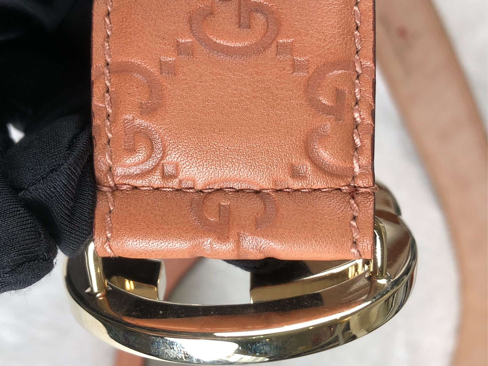 Gucci Pink Belt