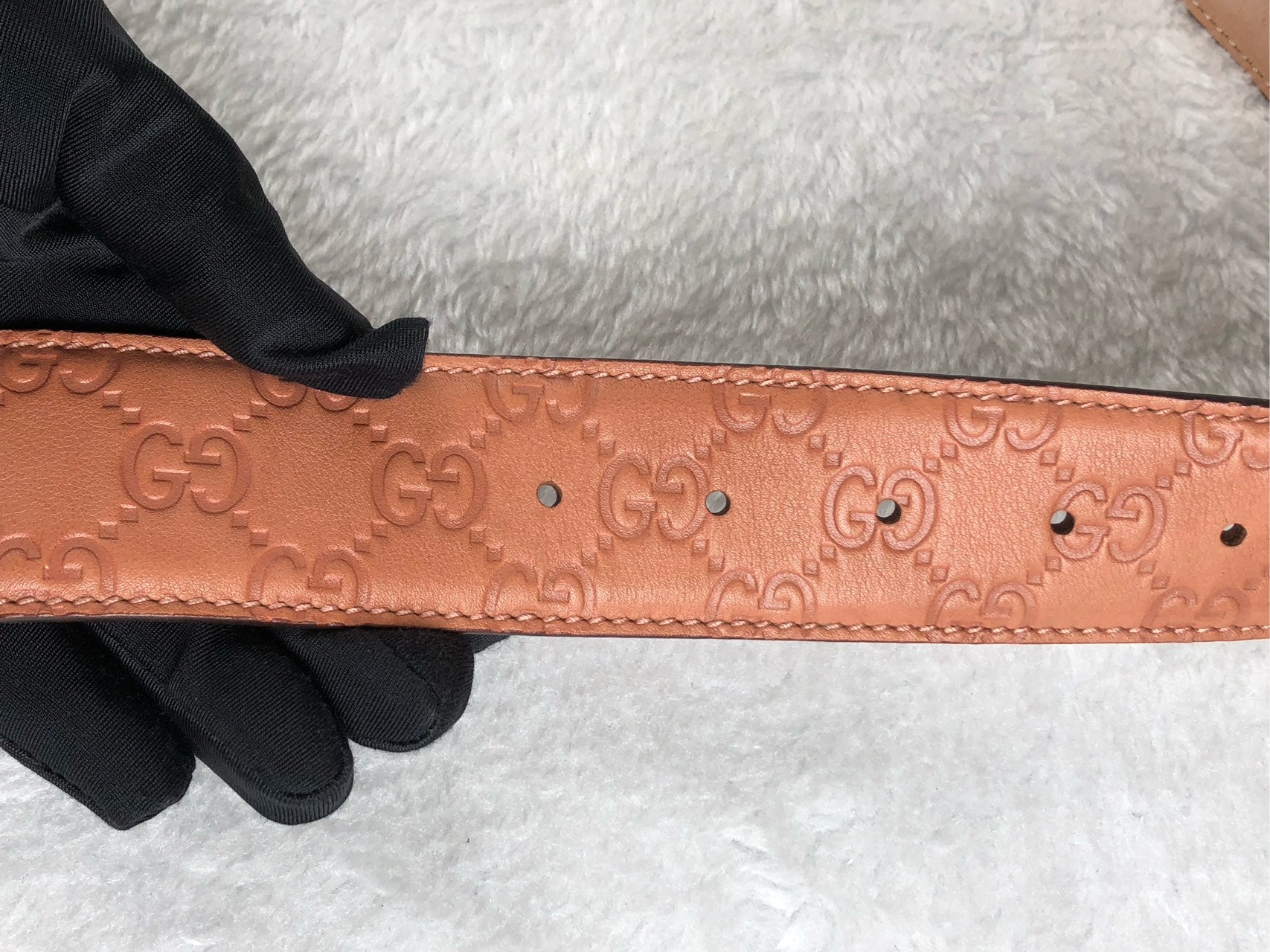 Gucci Pink Belt