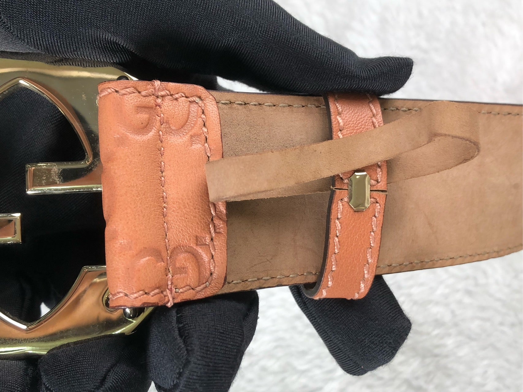 Gucci Pink Belt