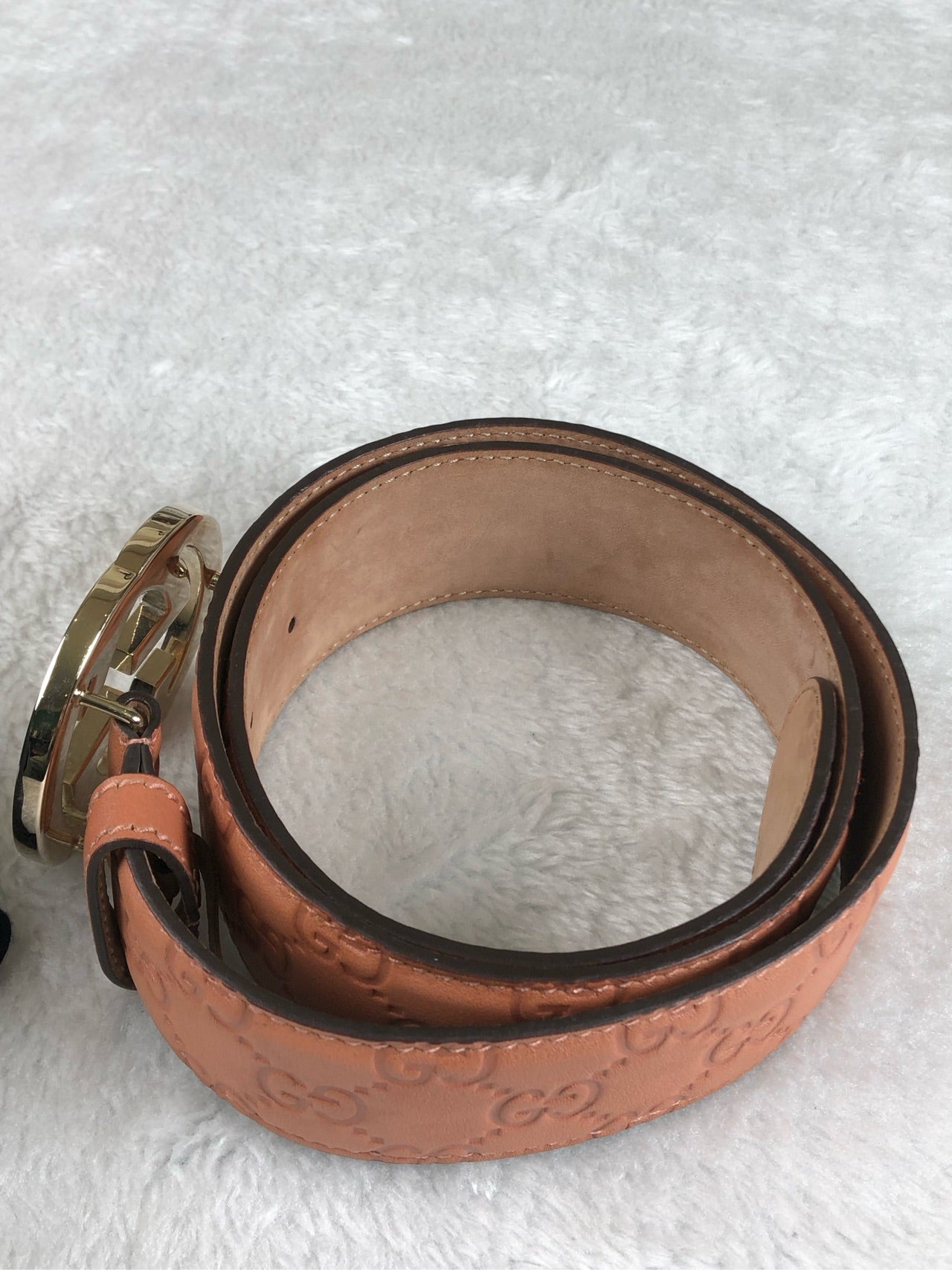 Gucci Pink Belt
