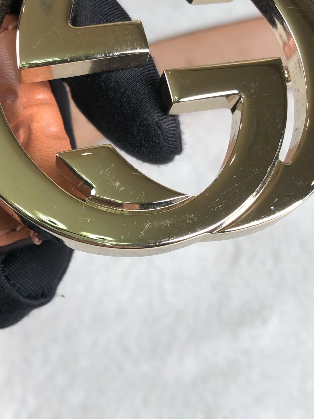Gucci Pink Belt