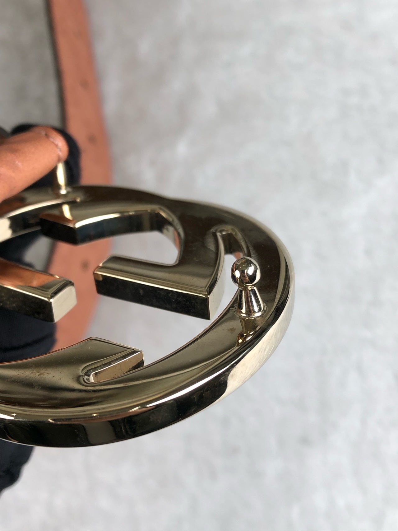 Gucci Pink Belt
