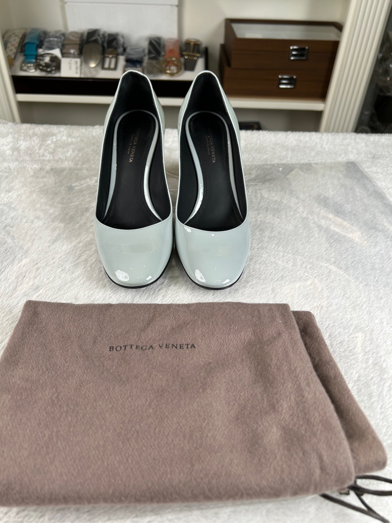 Bottega Veneta Blue High heels
