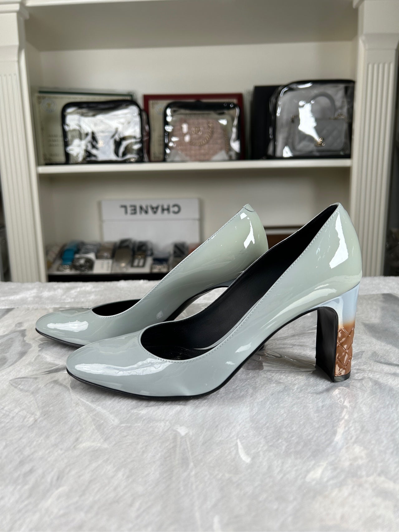Bottega Veneta Blue High heels