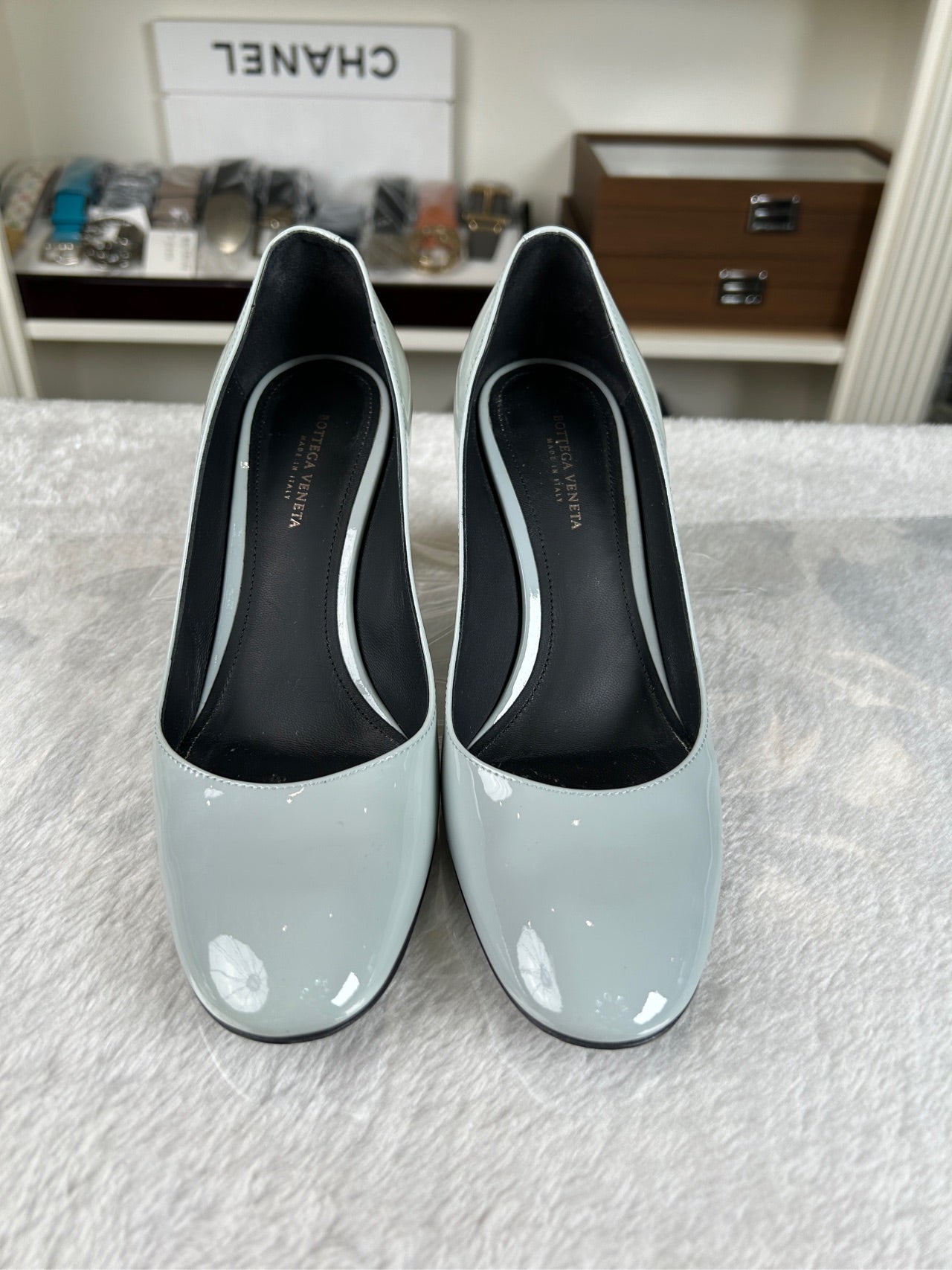 Bottega Veneta Blue High heels