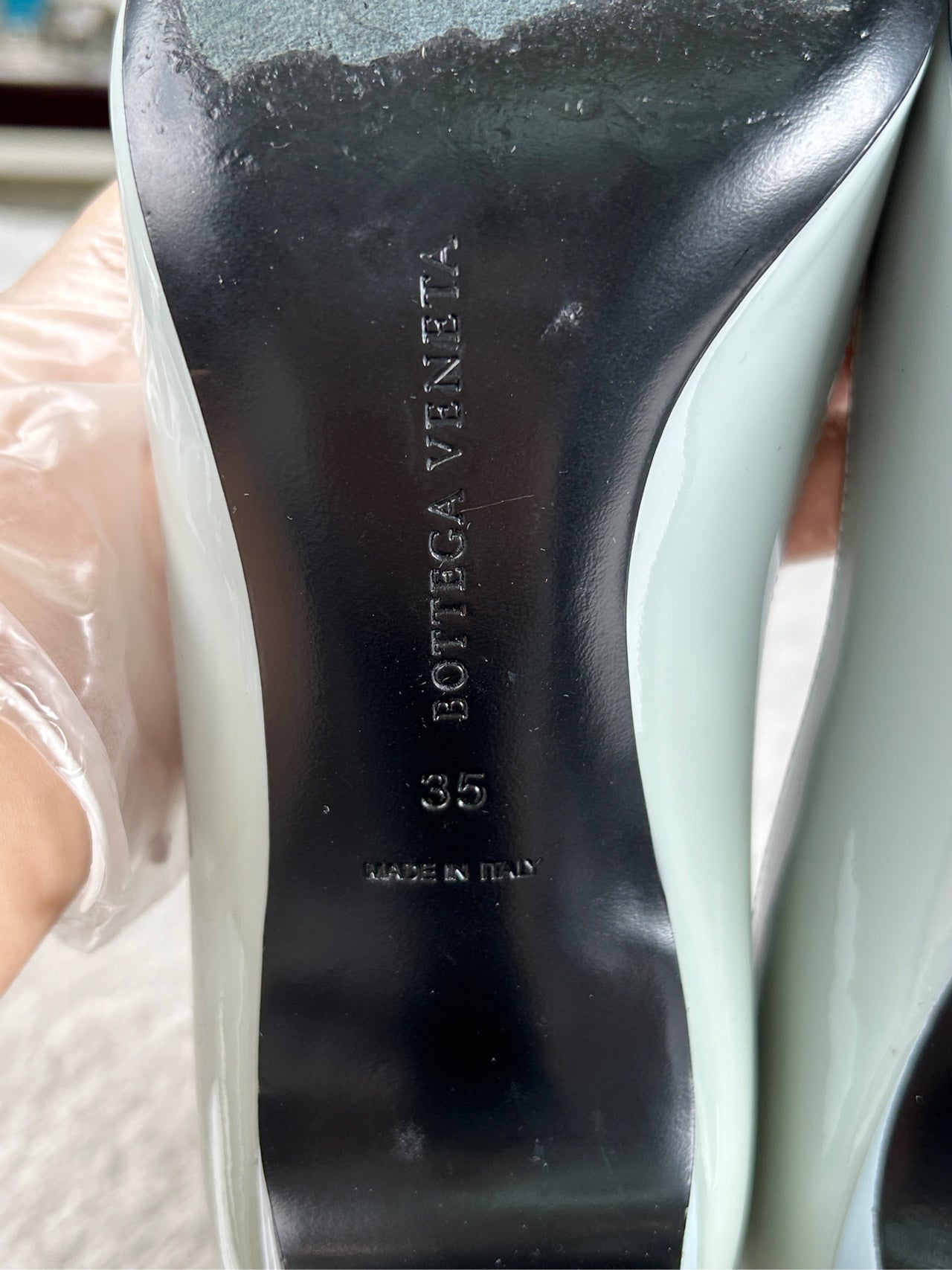 Bottega Veneta Blue High heels