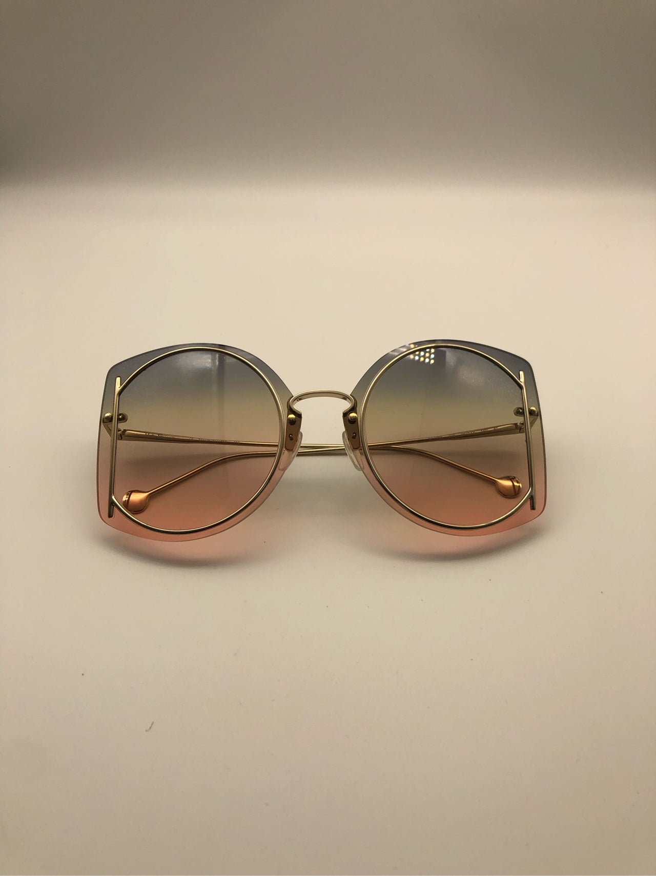 Salvatore Ferragamo Metal Sunglasses