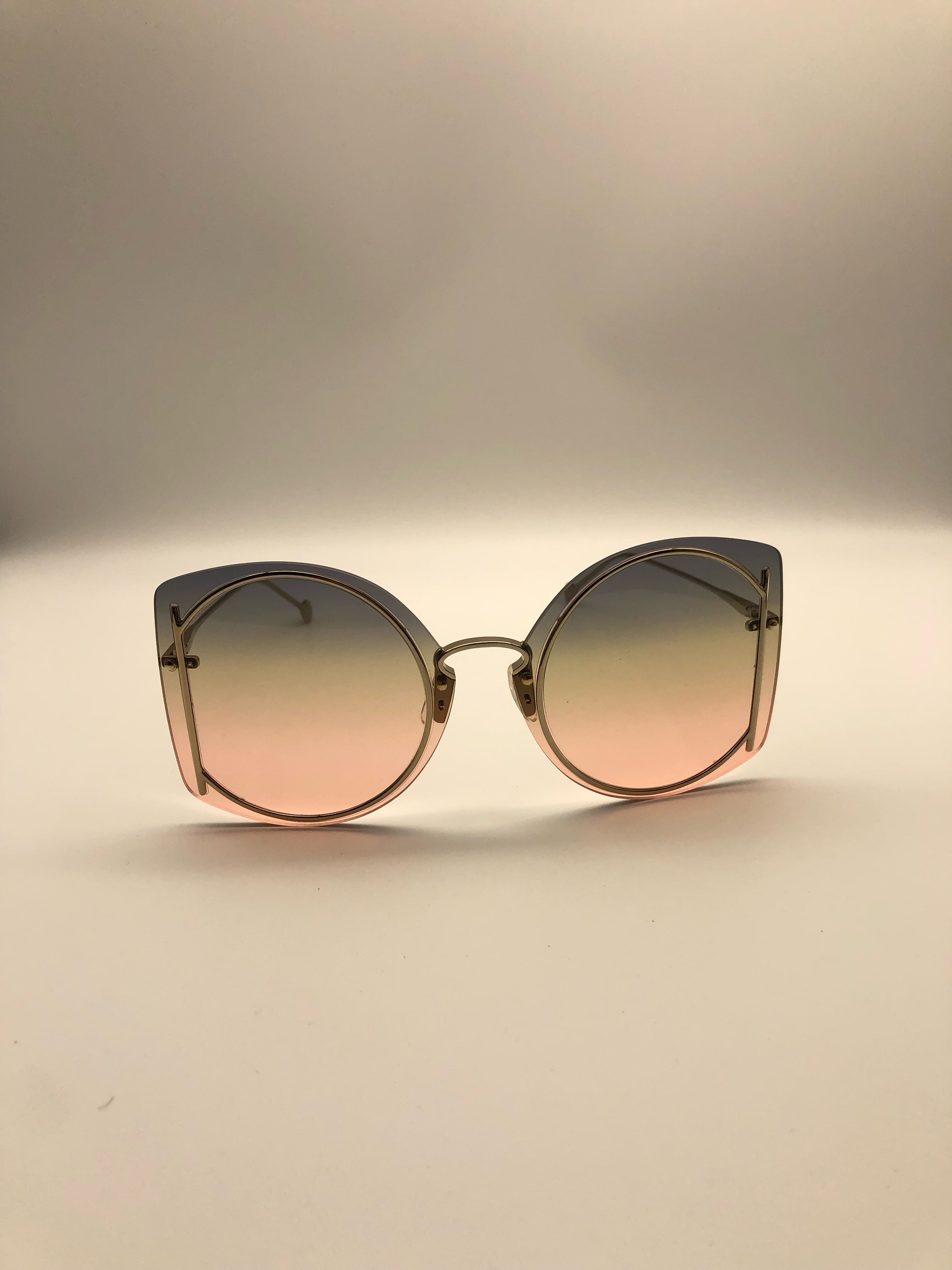 Salvatore Ferragamo Metal Sunglasses