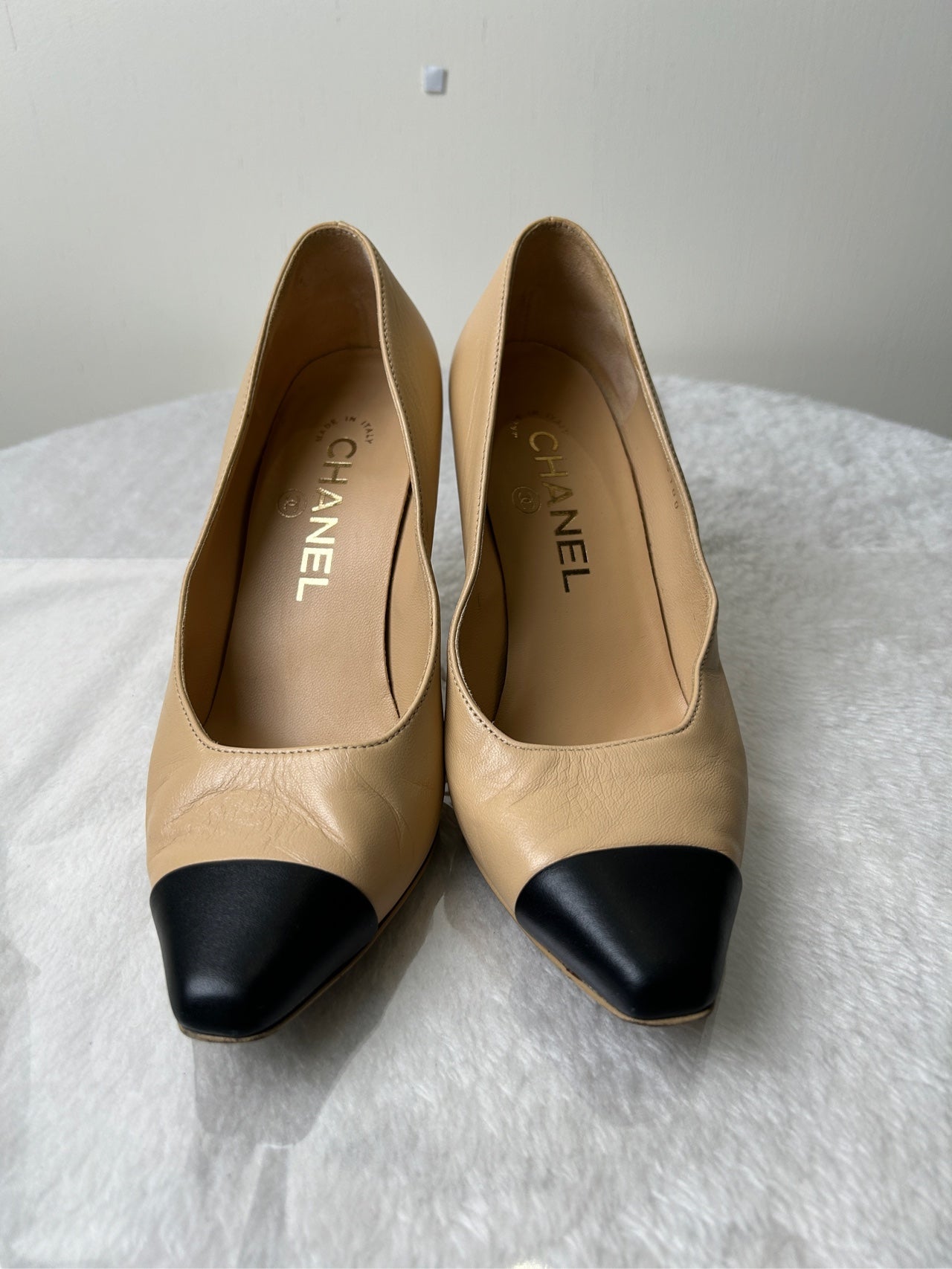 Chanel Beige High heels