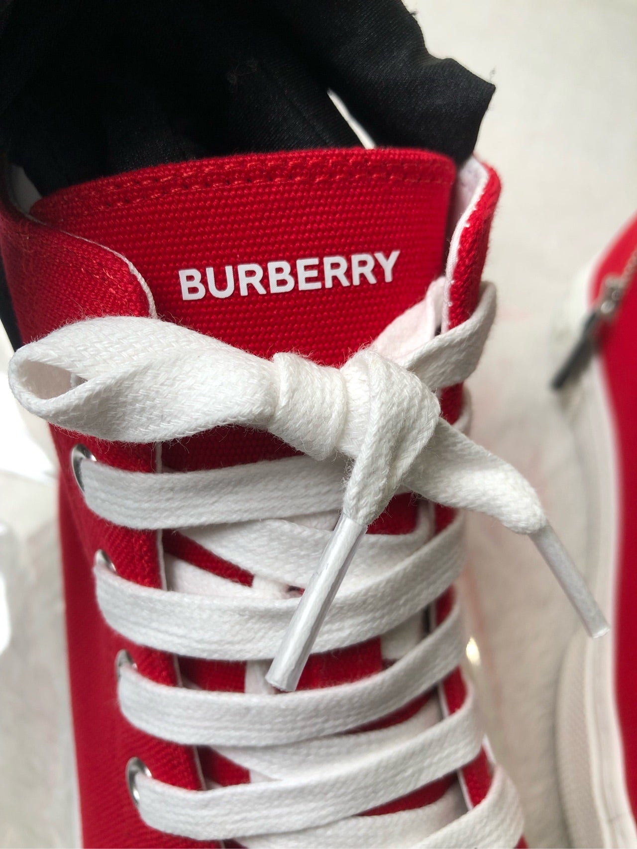 Burberry Canvas Red