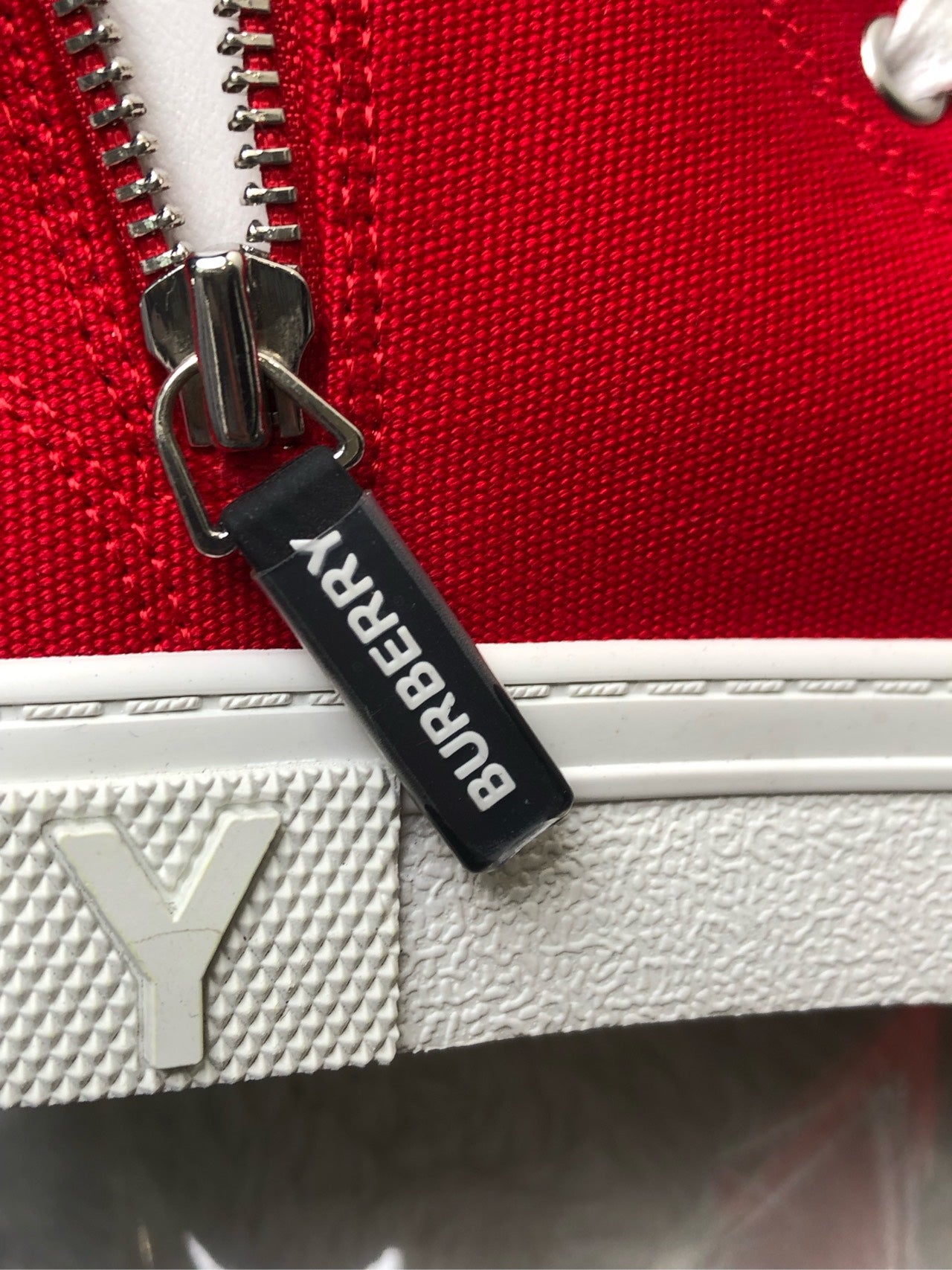 Burberry Canvas Red