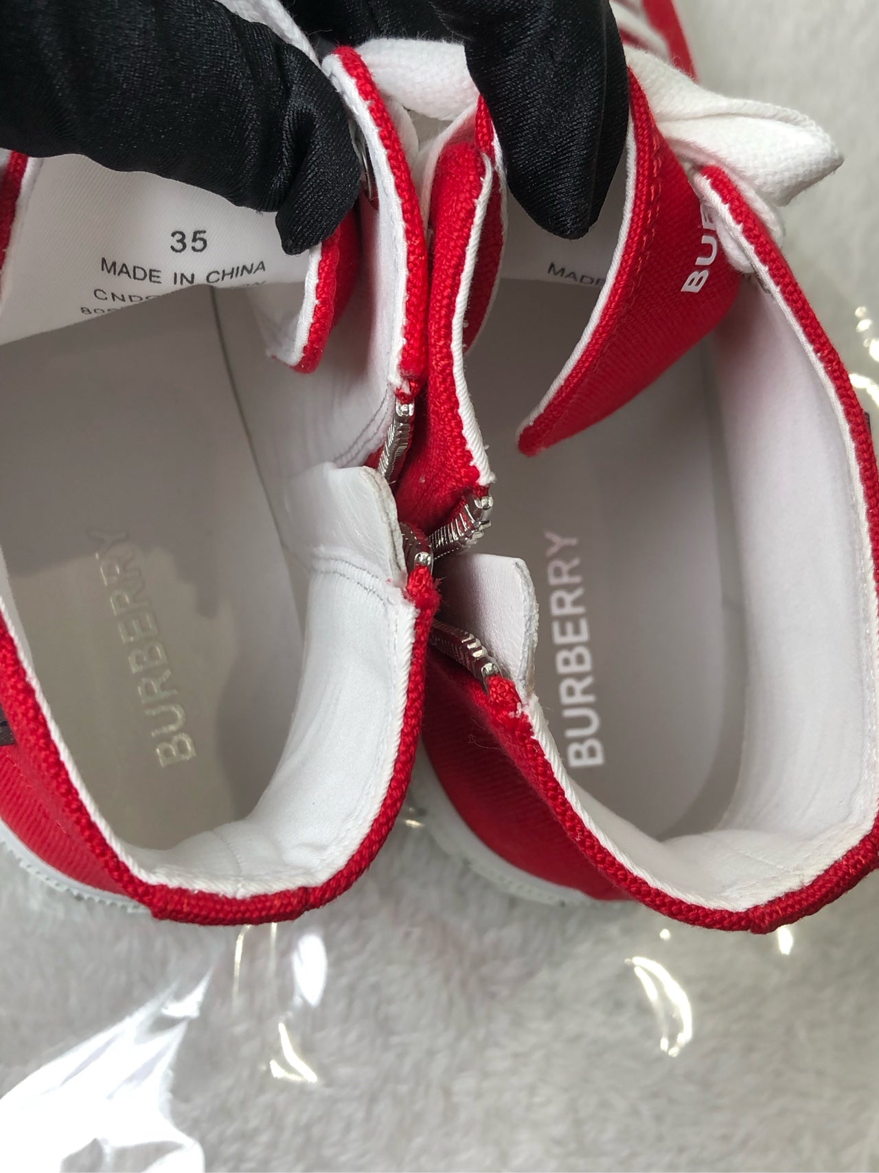 Burberry Canvas Red