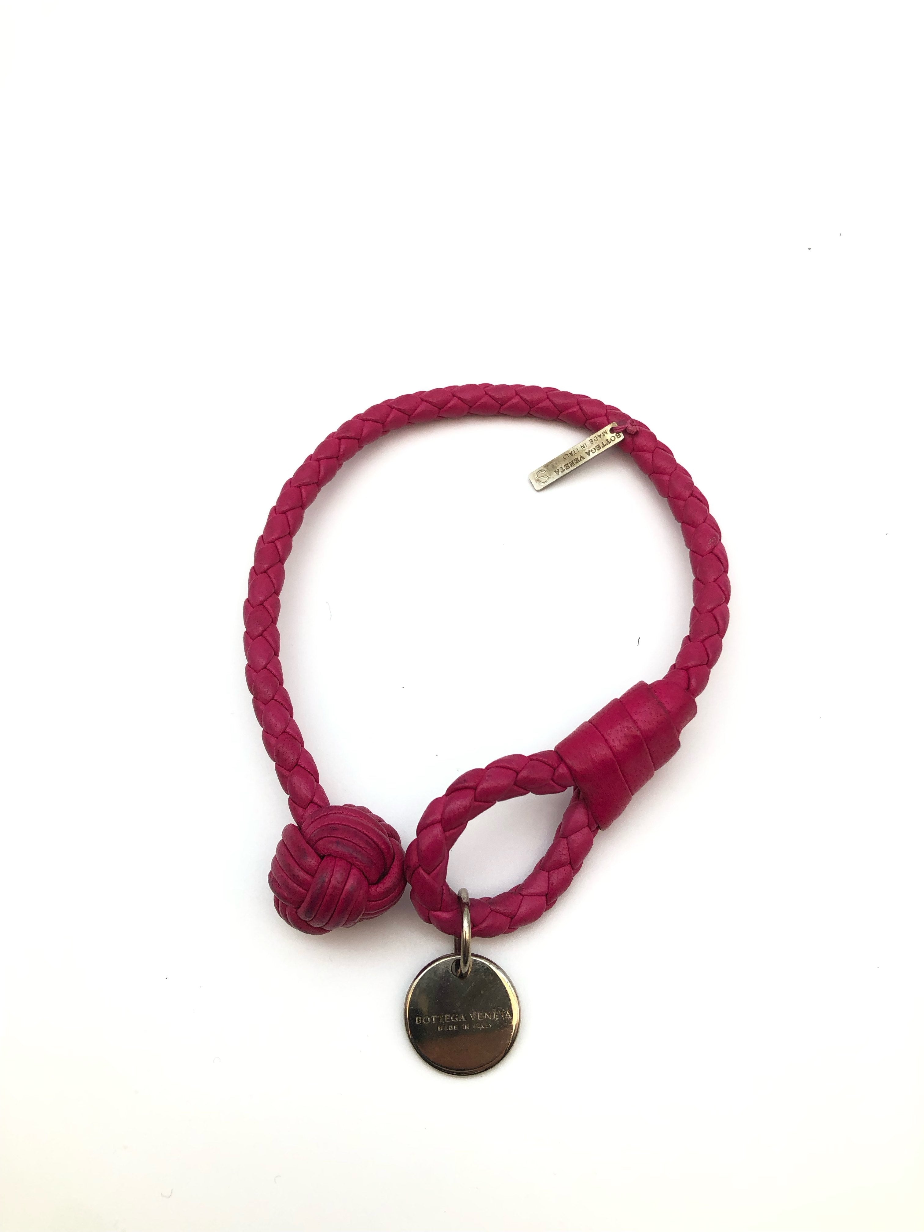 Bottega Veneta Red Bracelet