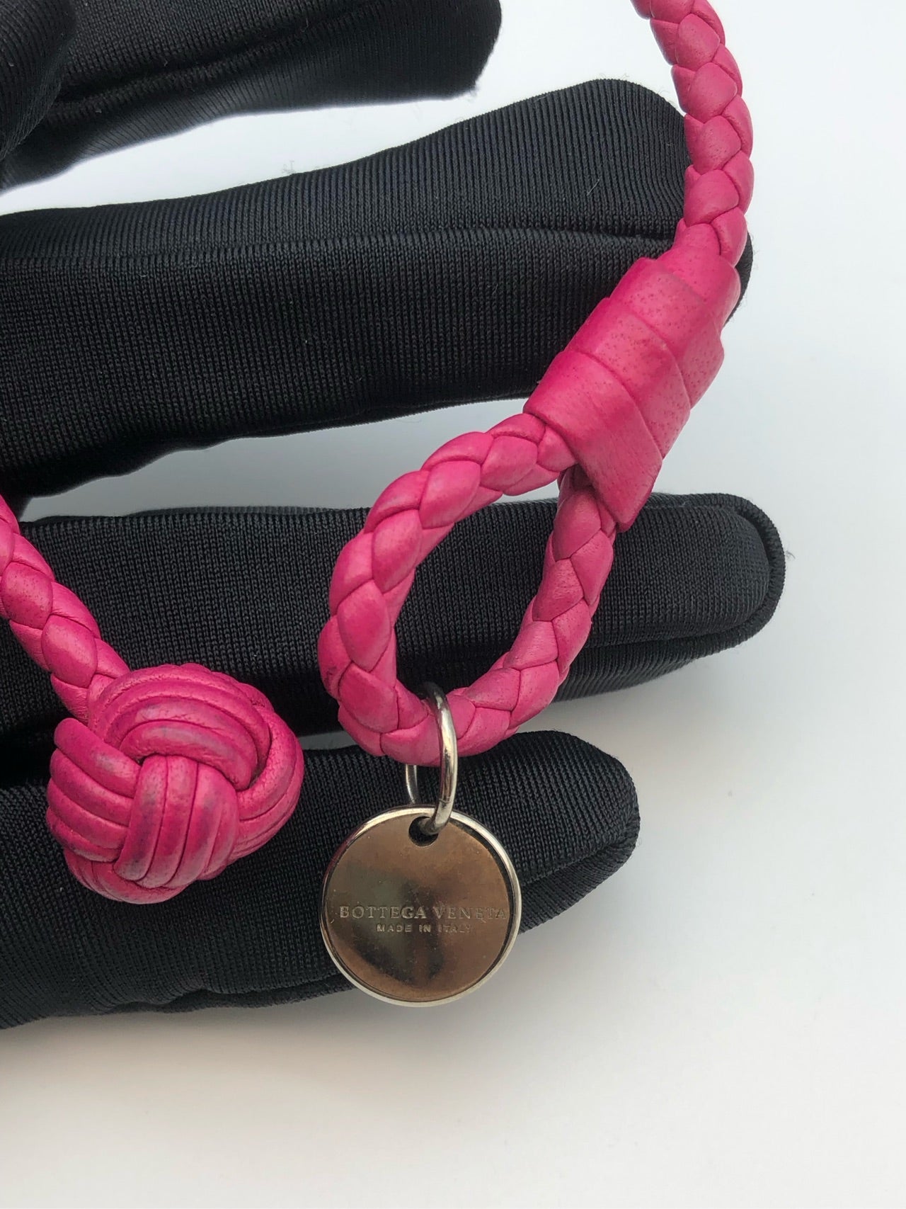 Bottega Veneta Red Bracelet