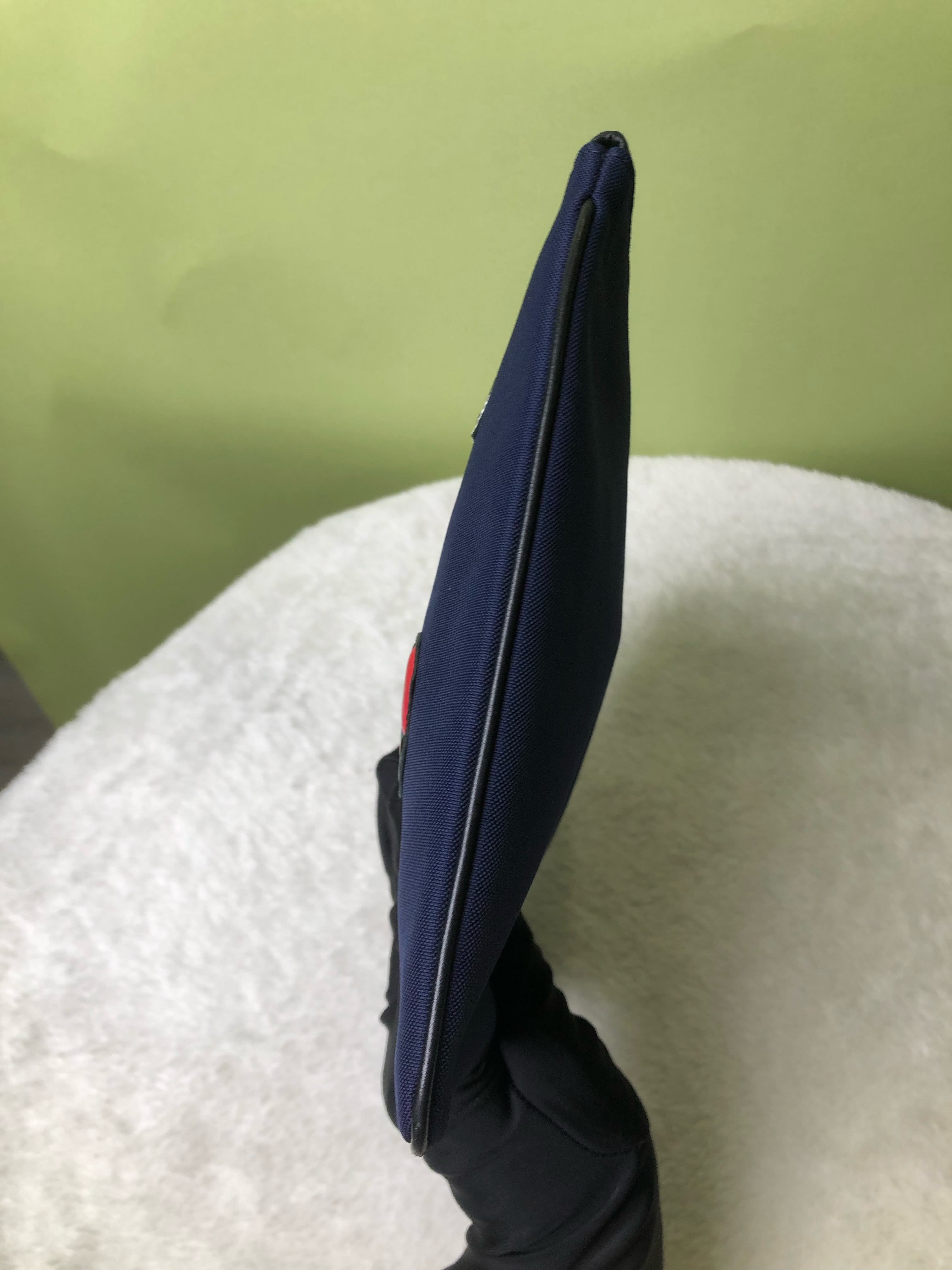 Dior Canvas Blue Clutch