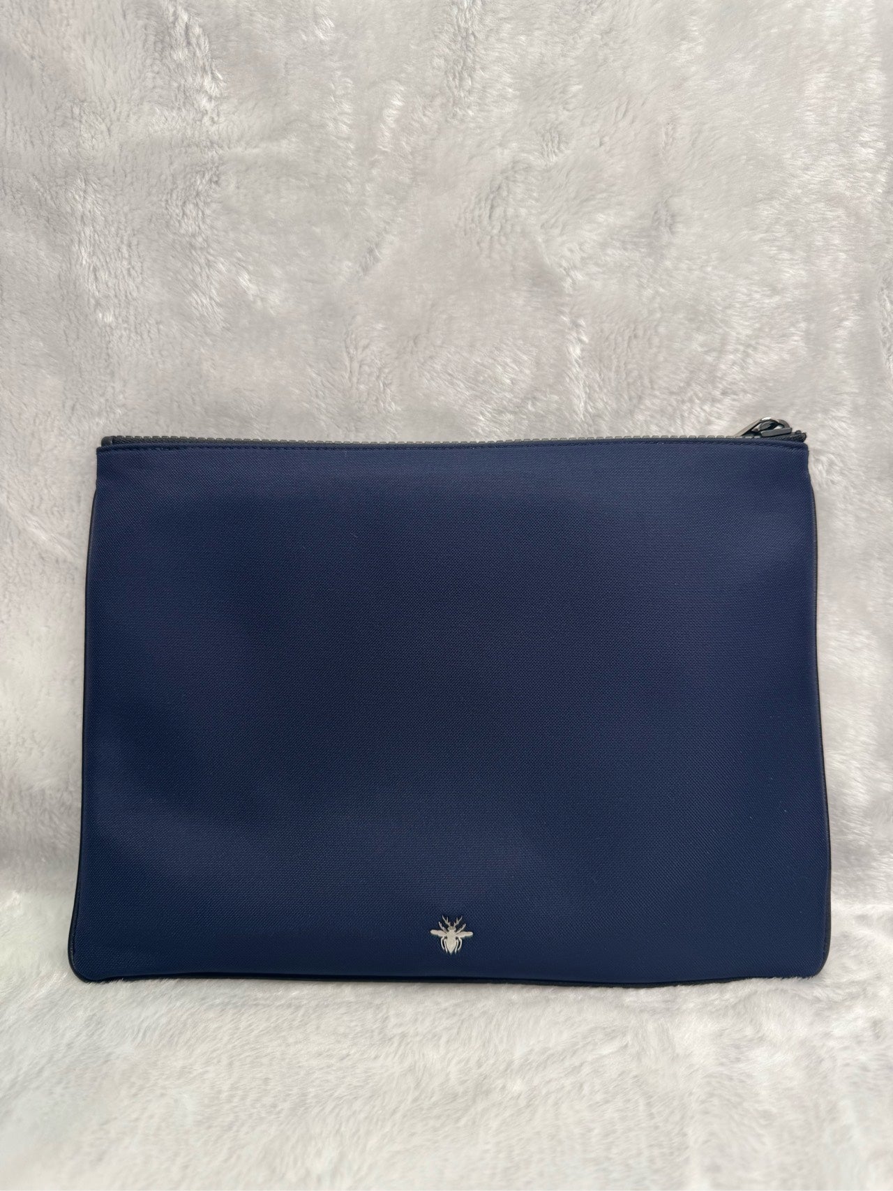 Dior Canvas Blue Clutch