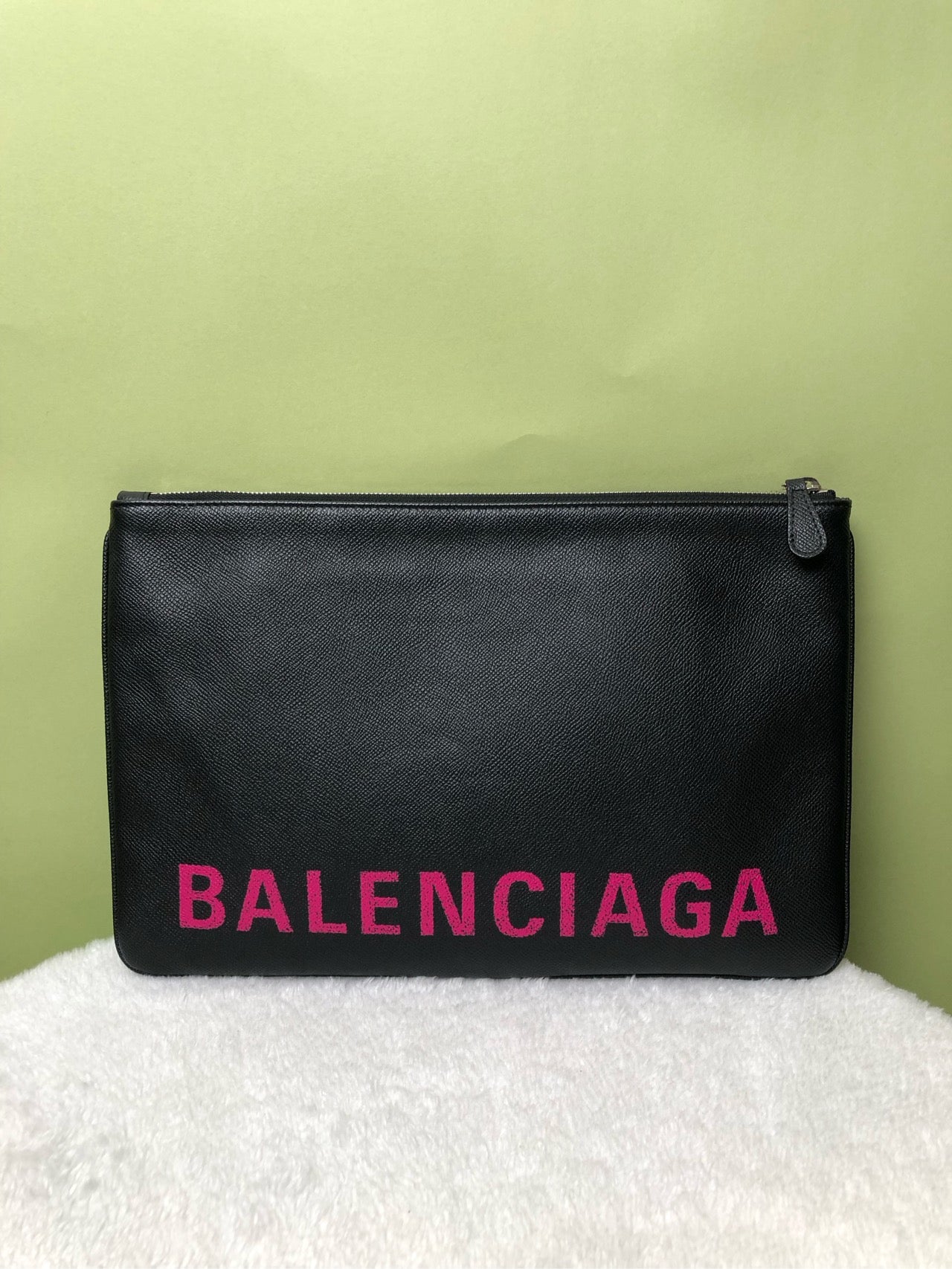 Balenciaga Black Clutch