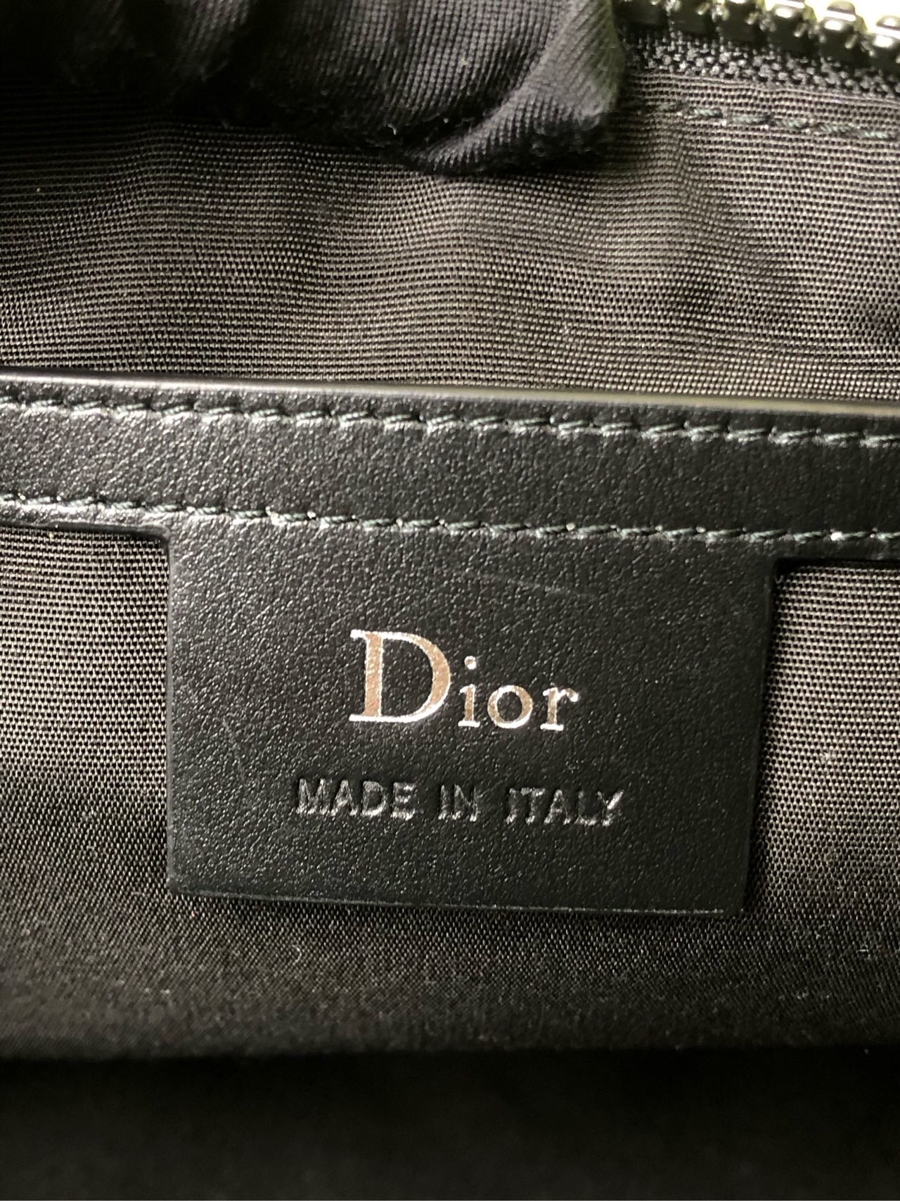 Dior Canvas Blue Clutch