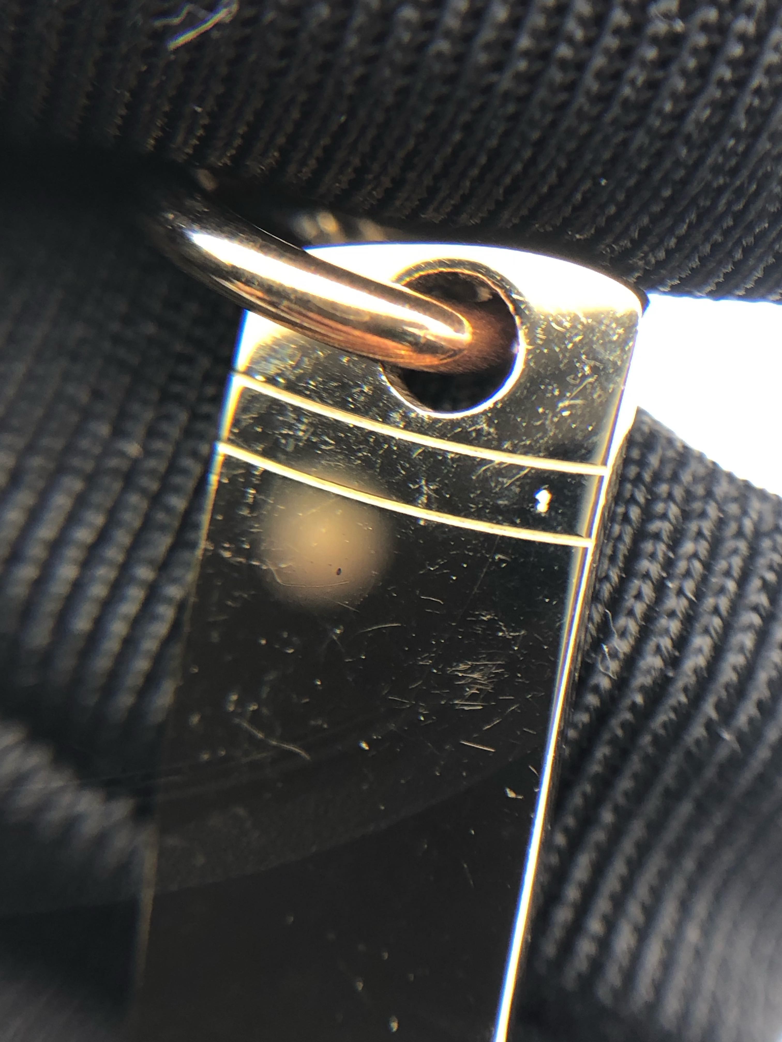 Hermes Black Necklace