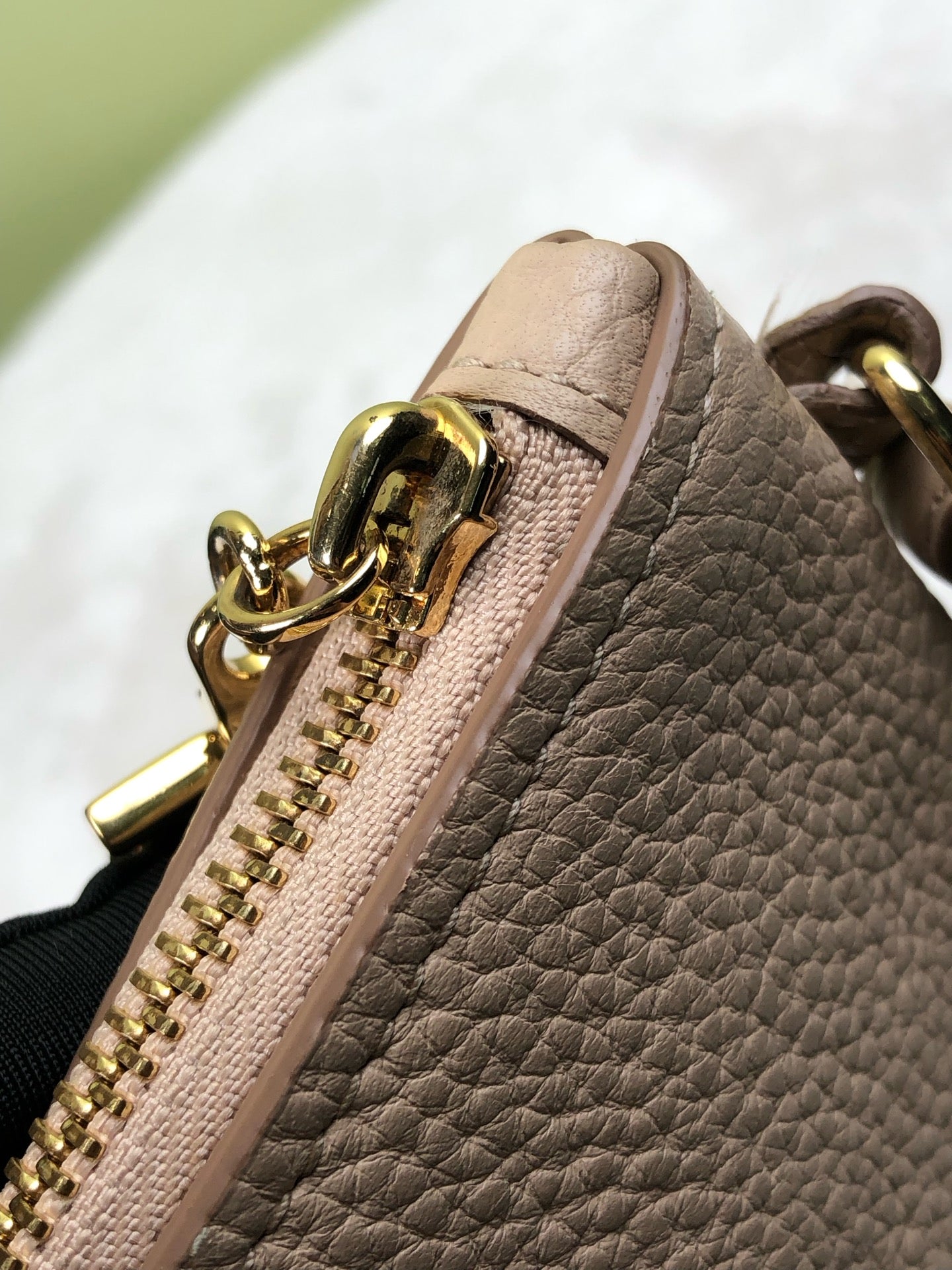 Salvatore Ferragamo Beige Clutch