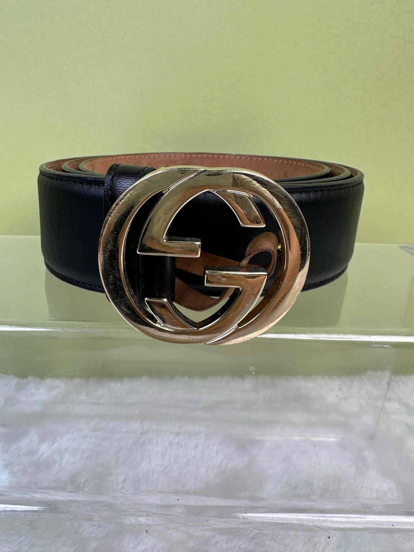 Gucci Black Belt