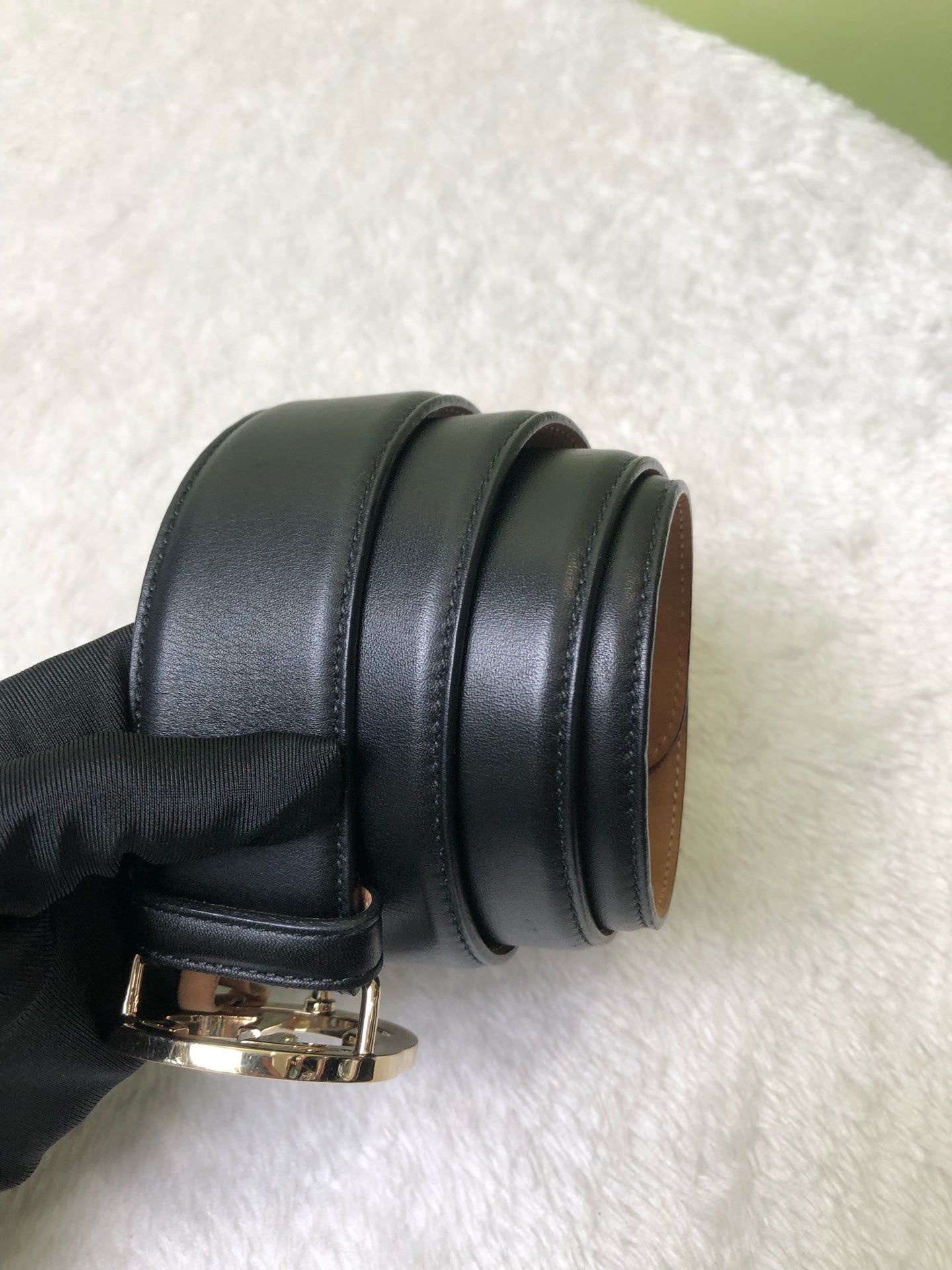 Gucci Black Belt