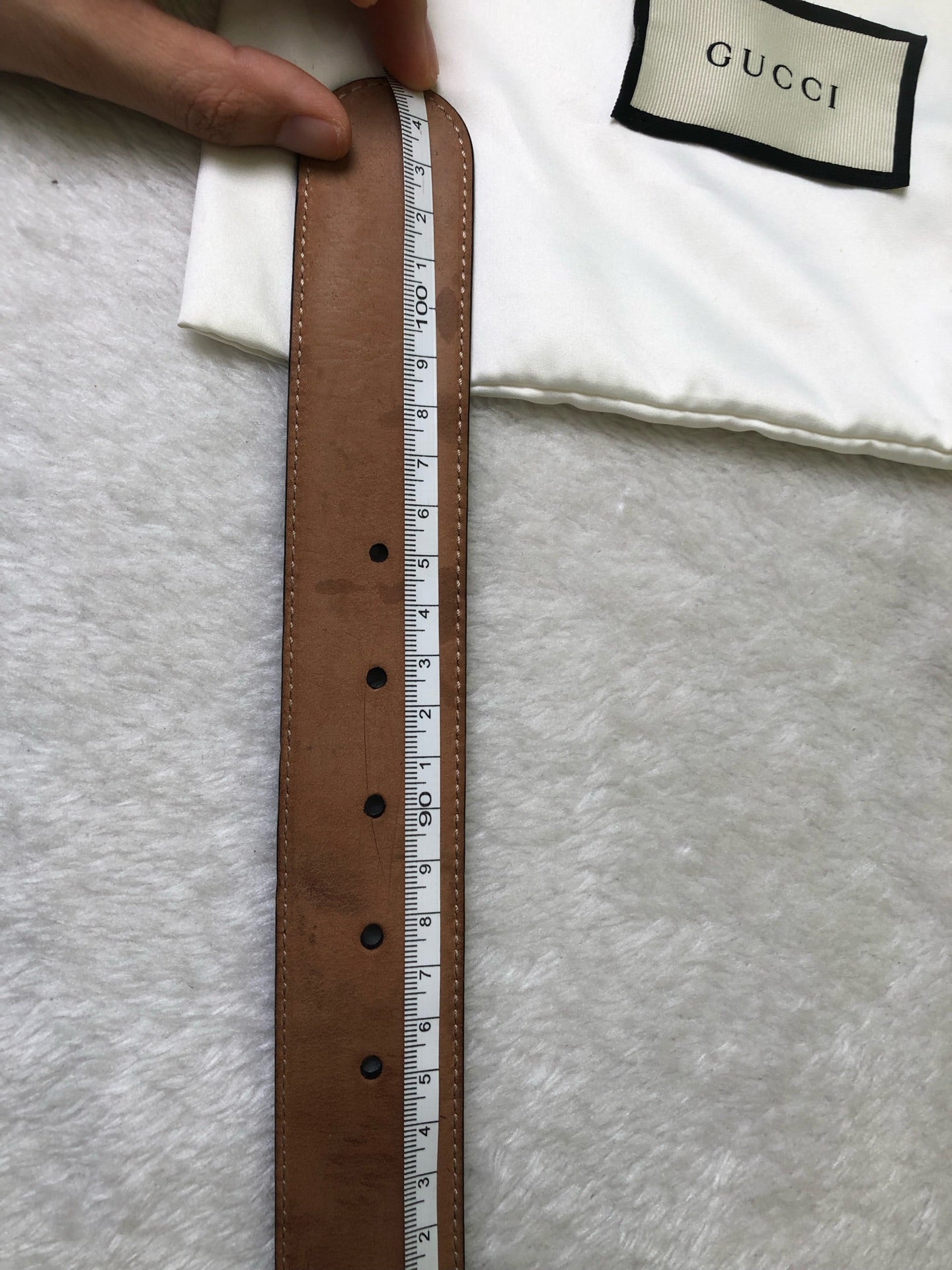Gucci Black Belt