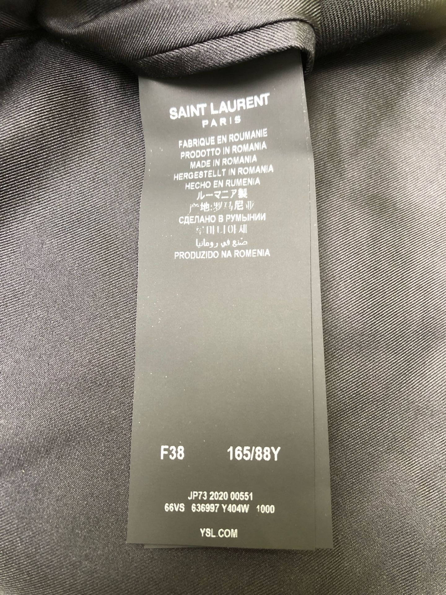 Saint Laurent Suit Jacket
