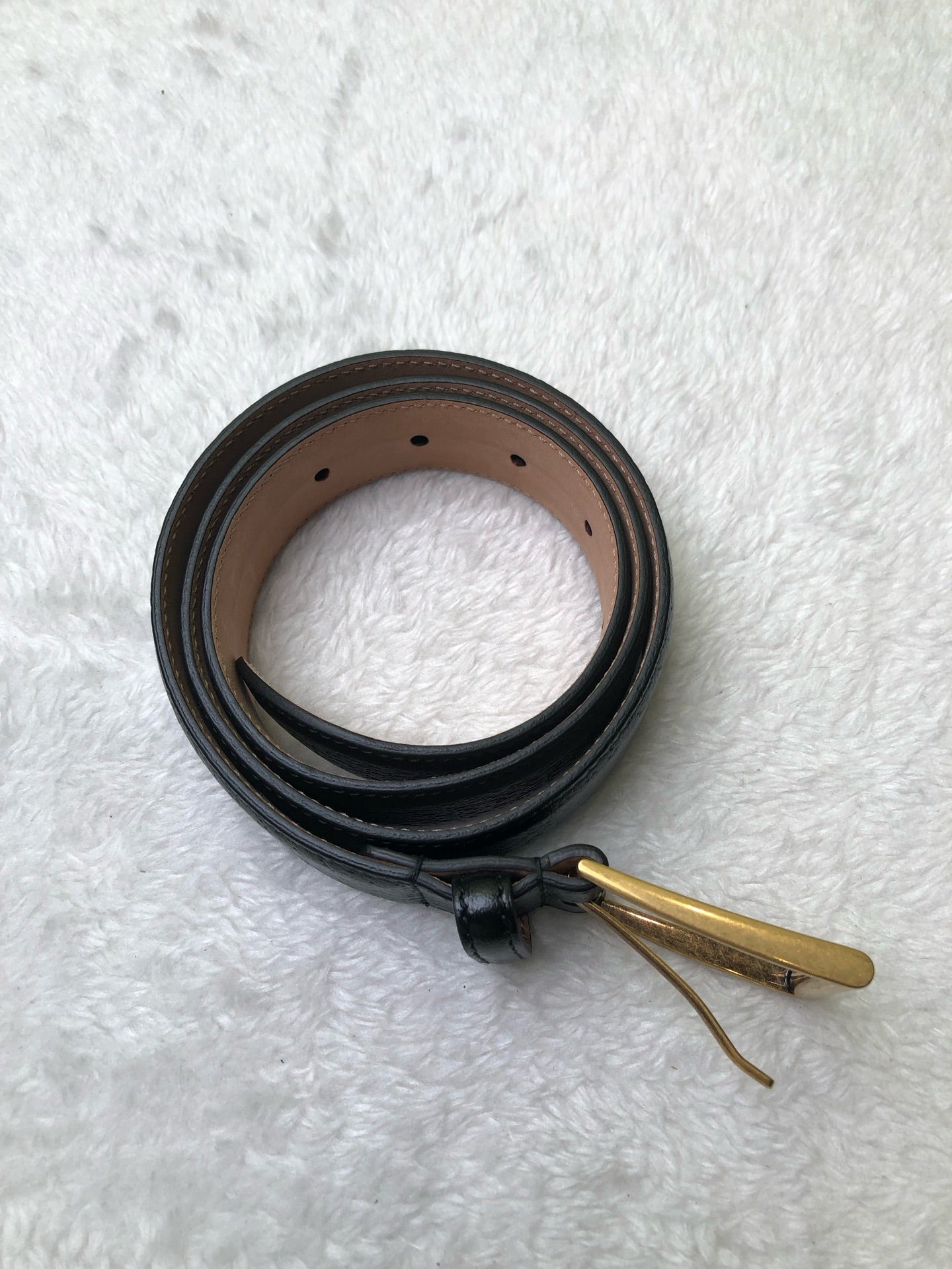 Gucci Black Belt