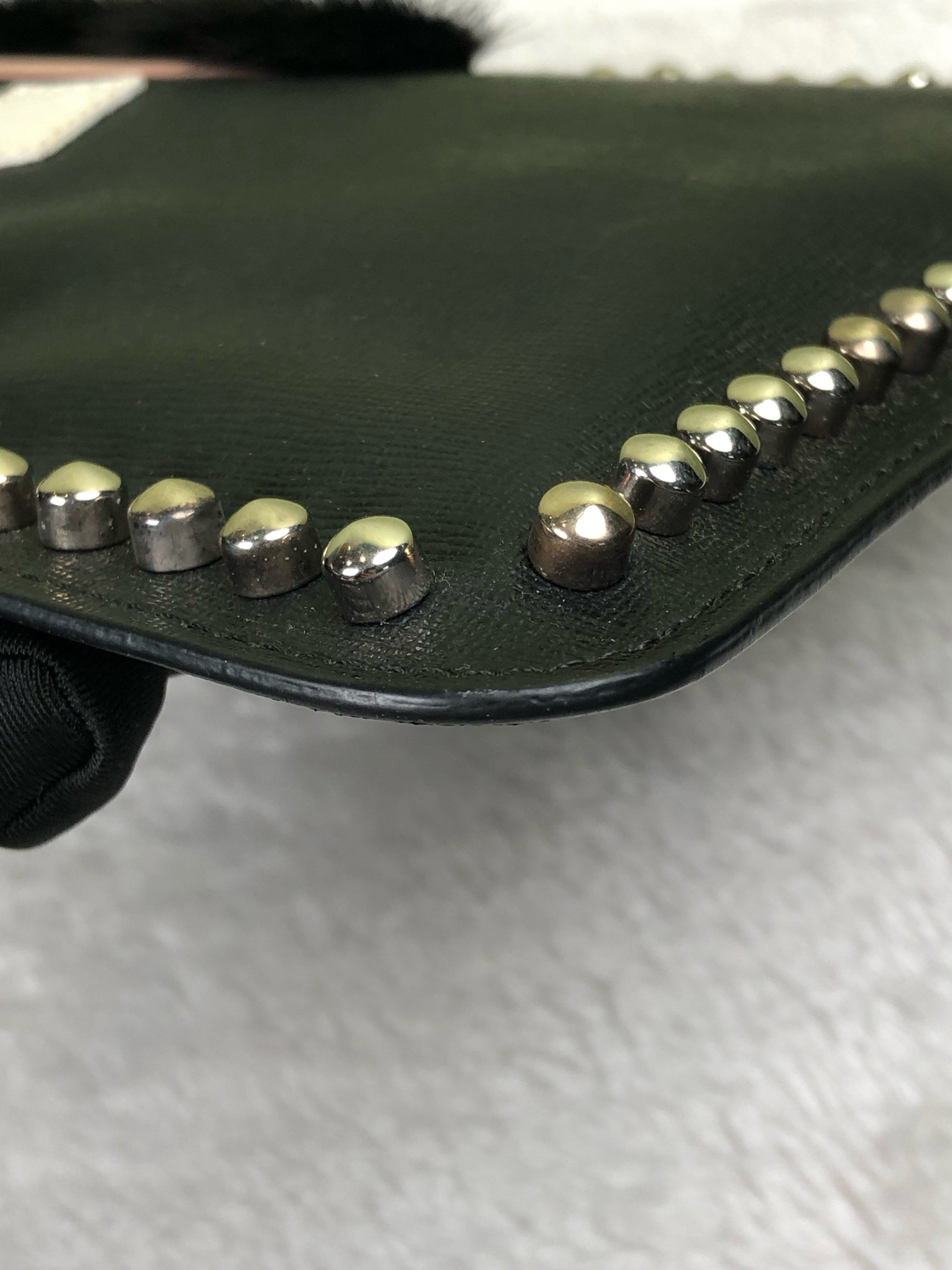 Fendi Black Clutch