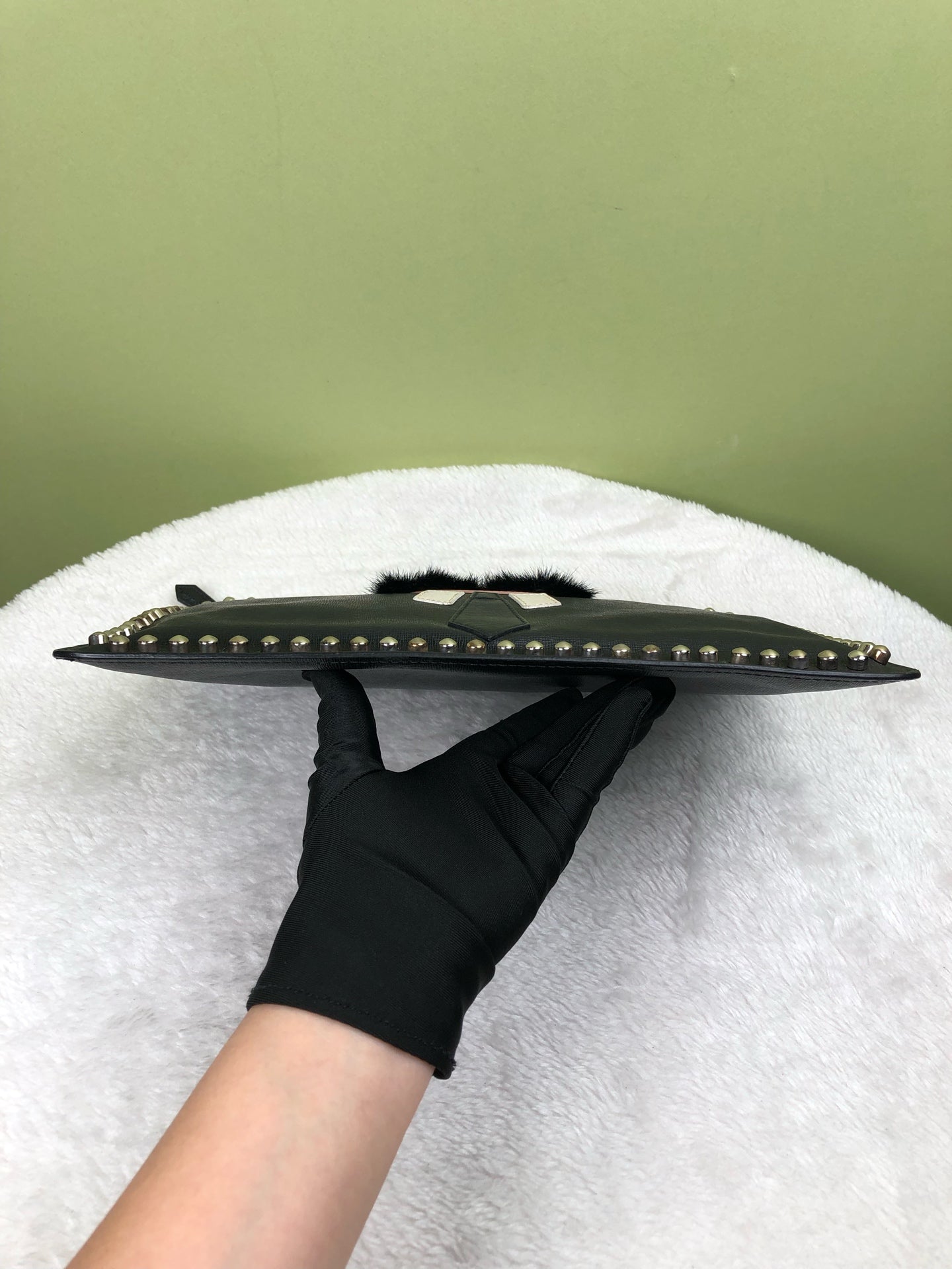 Fendi Black Clutch