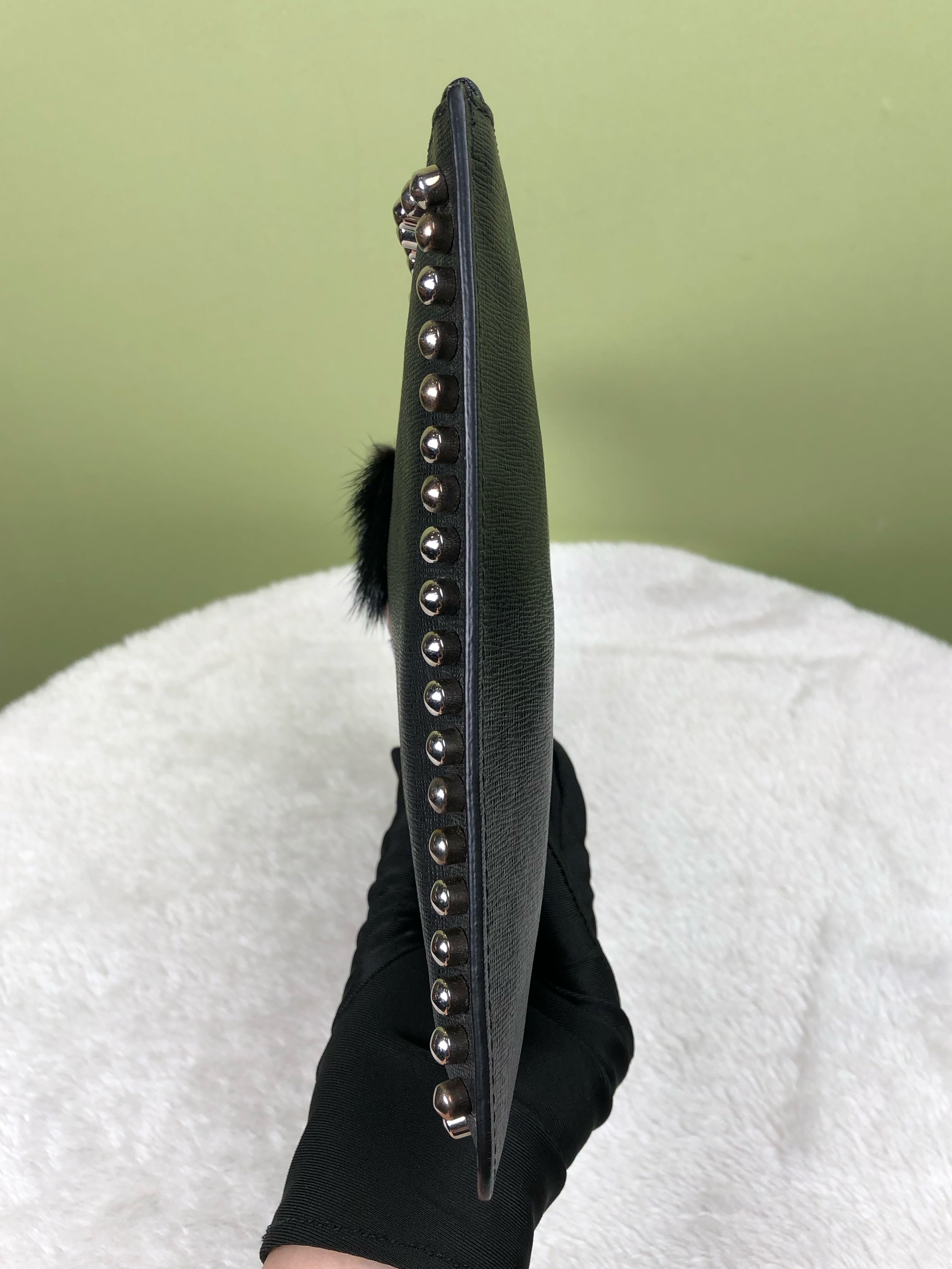 Fendi Black Clutch