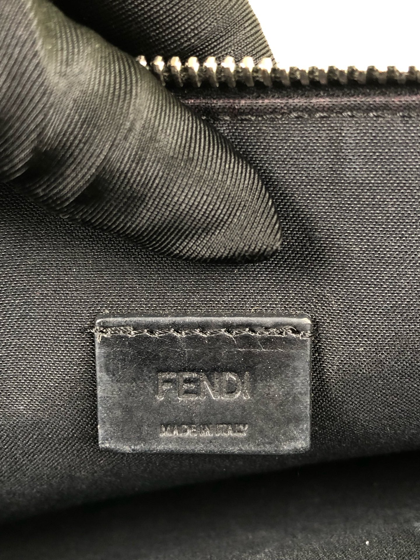 Fendi Black Clutch