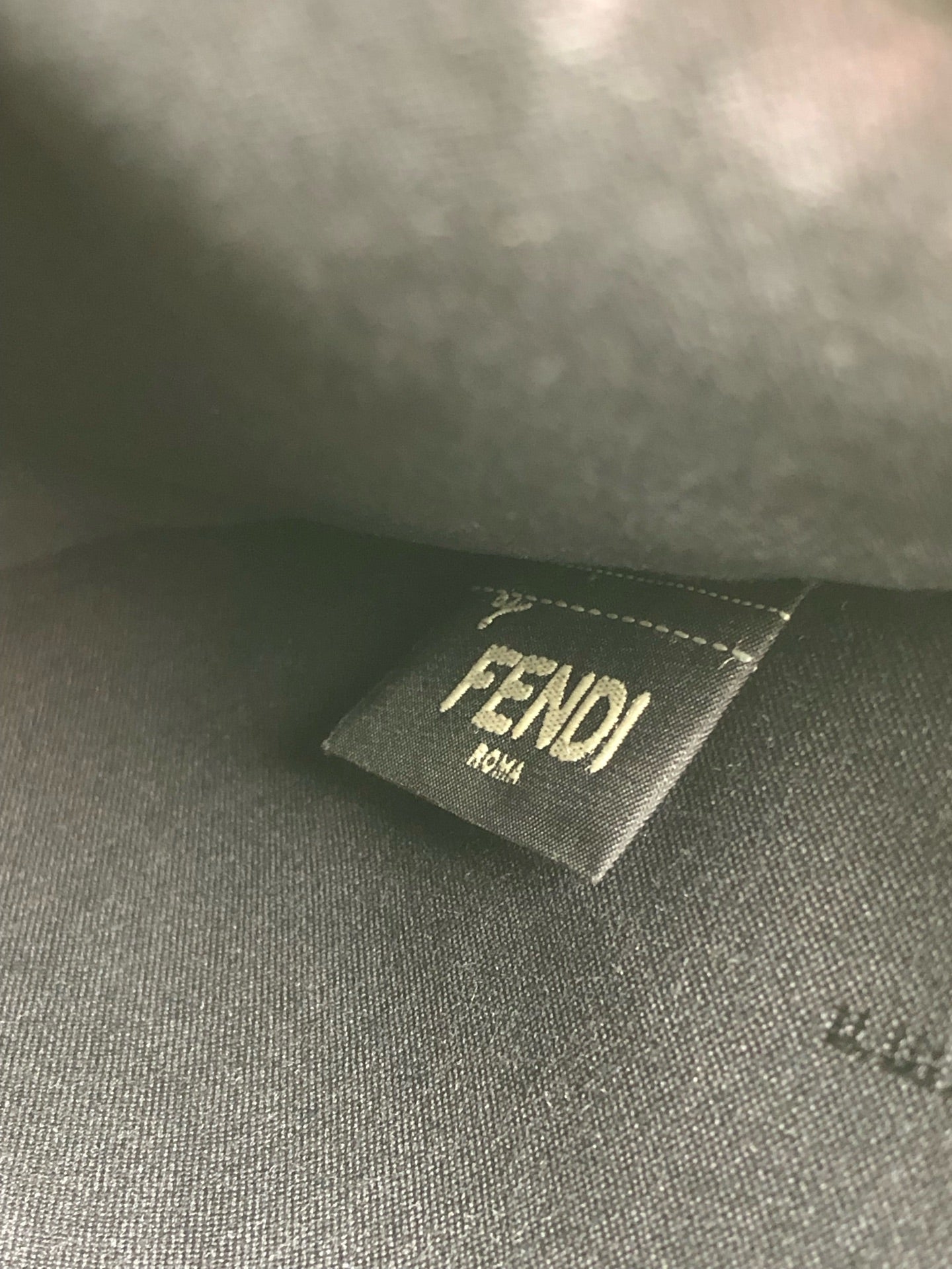 Fendi Black Clutch