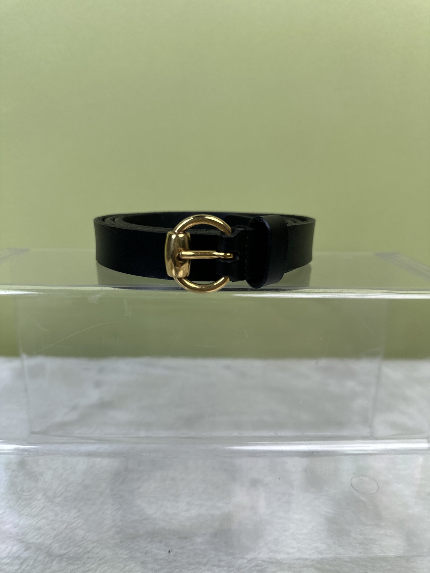 Gucci Black Belt