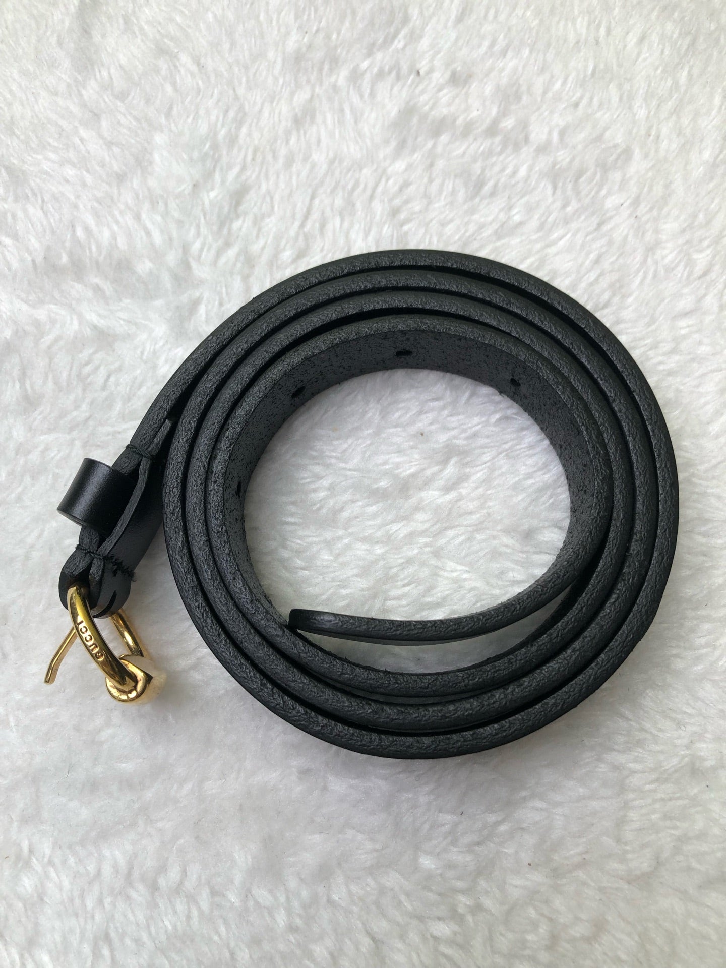 Gucci Black Belt