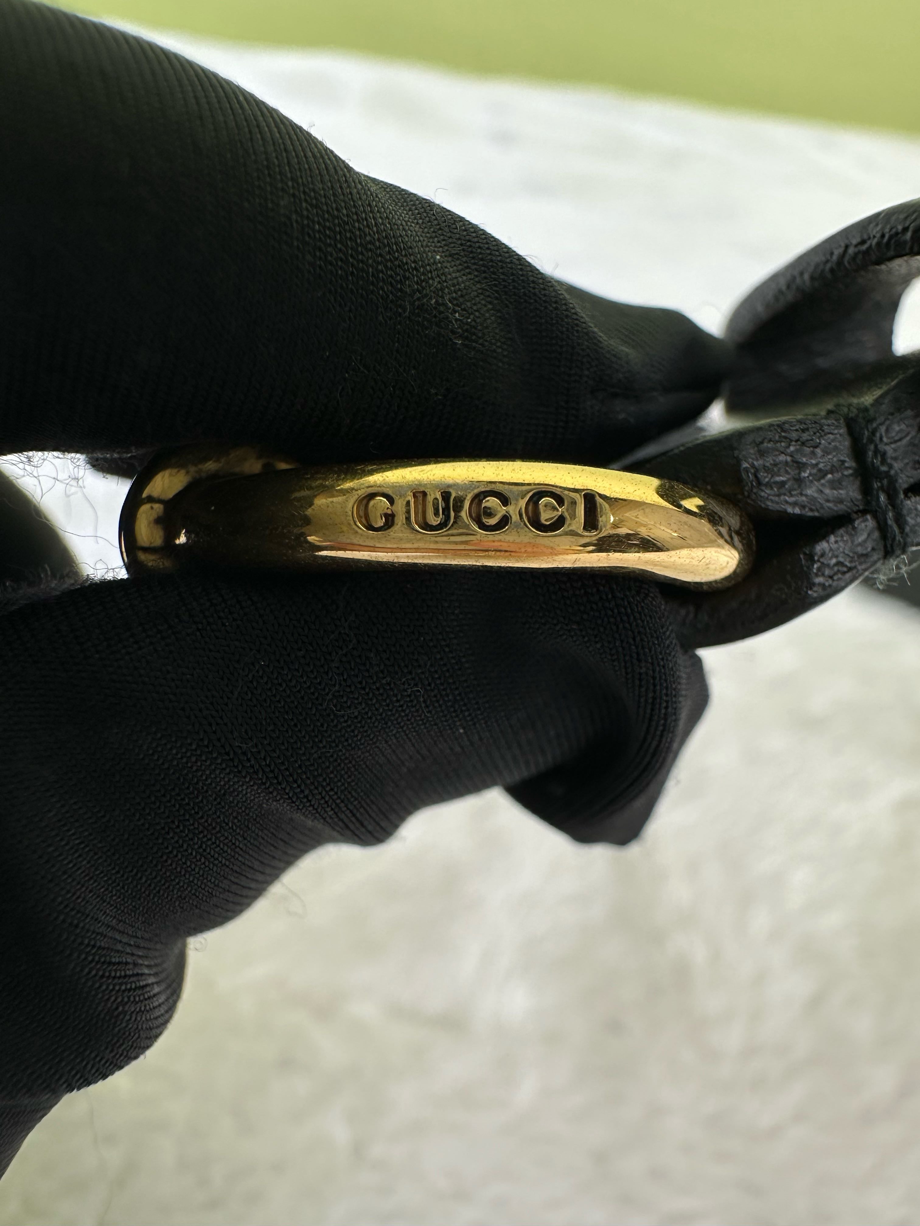 Gucci Black Belt