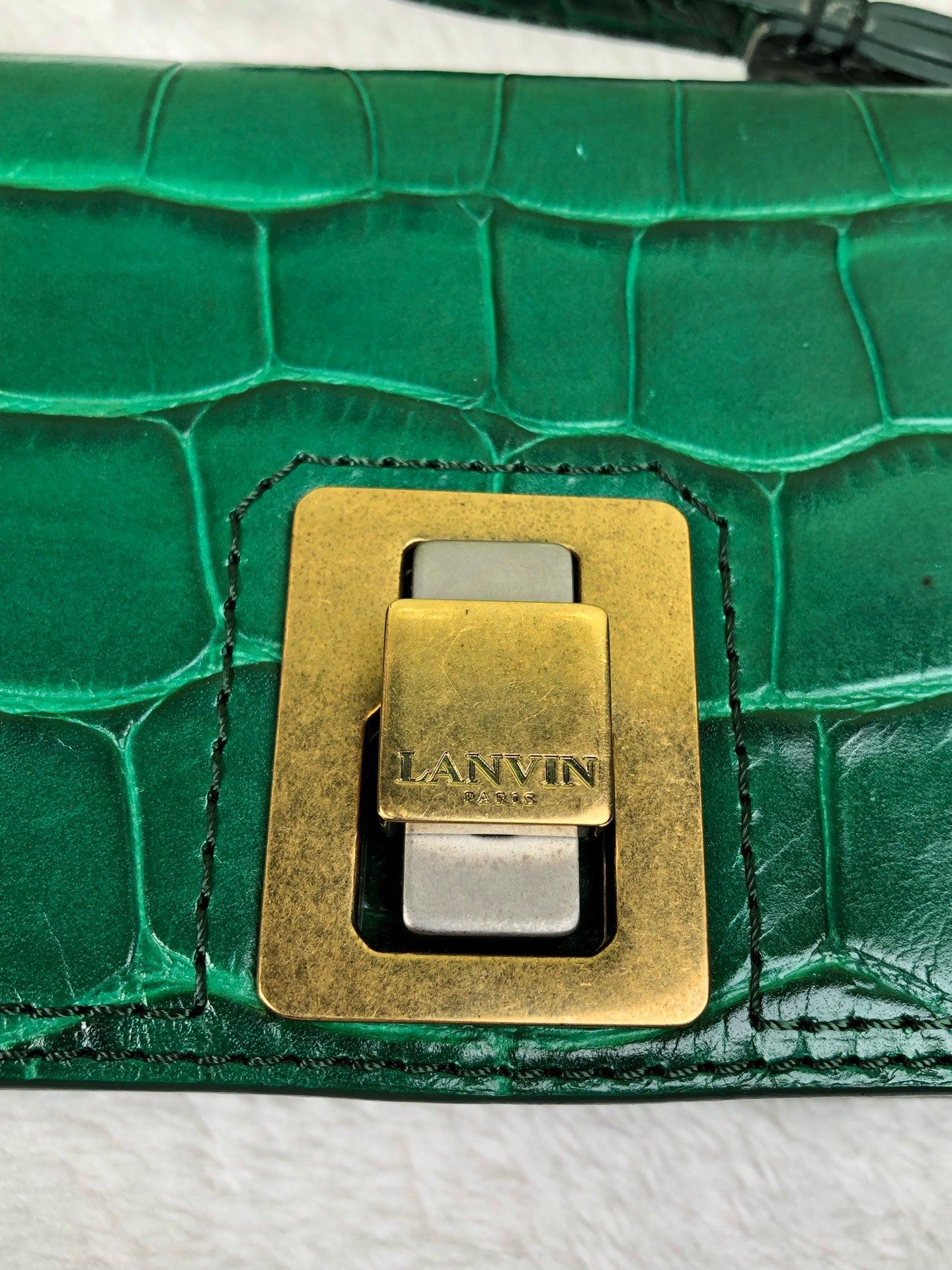空白 Green Crossbody