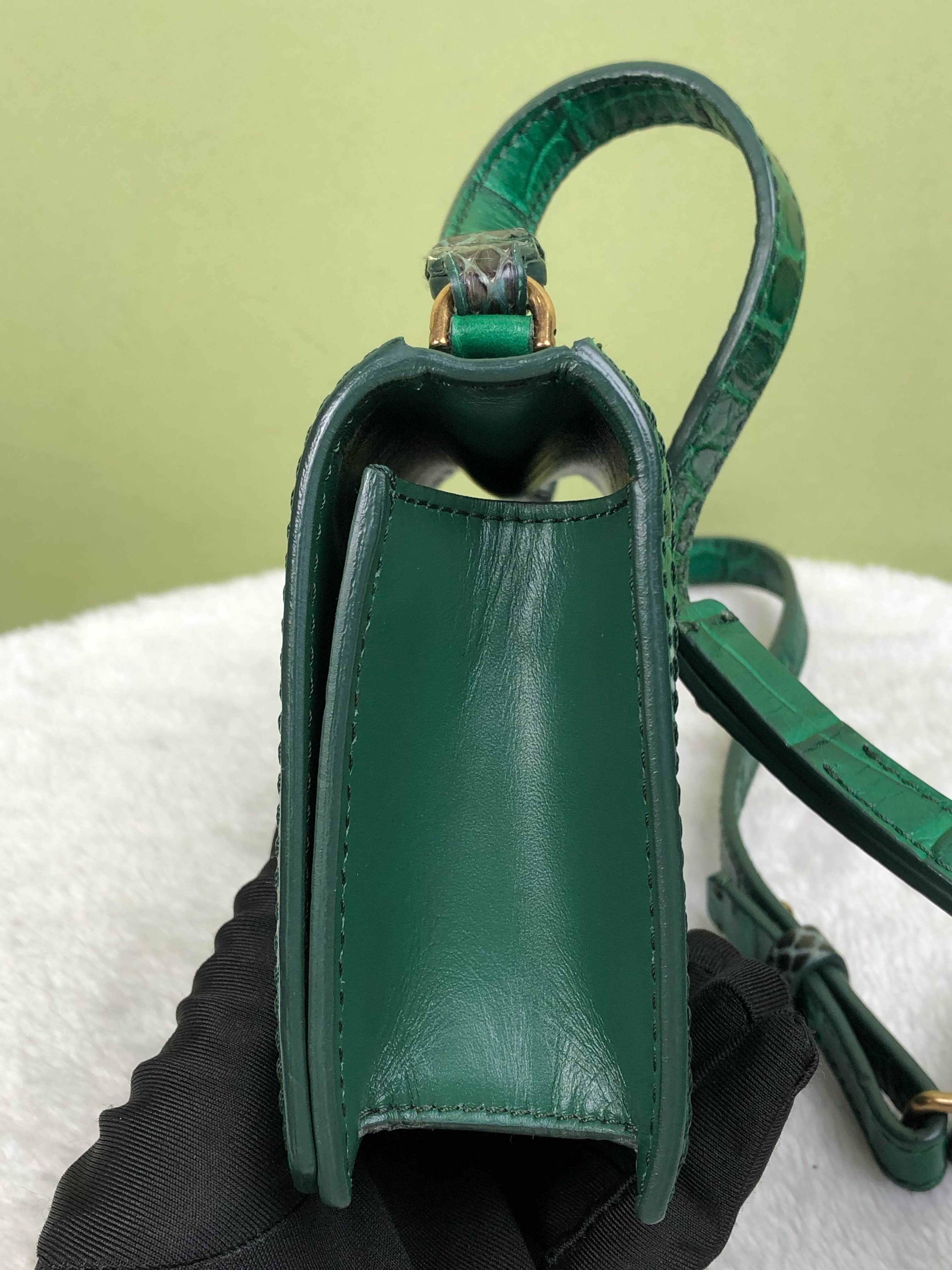 空白 Green Crossbody