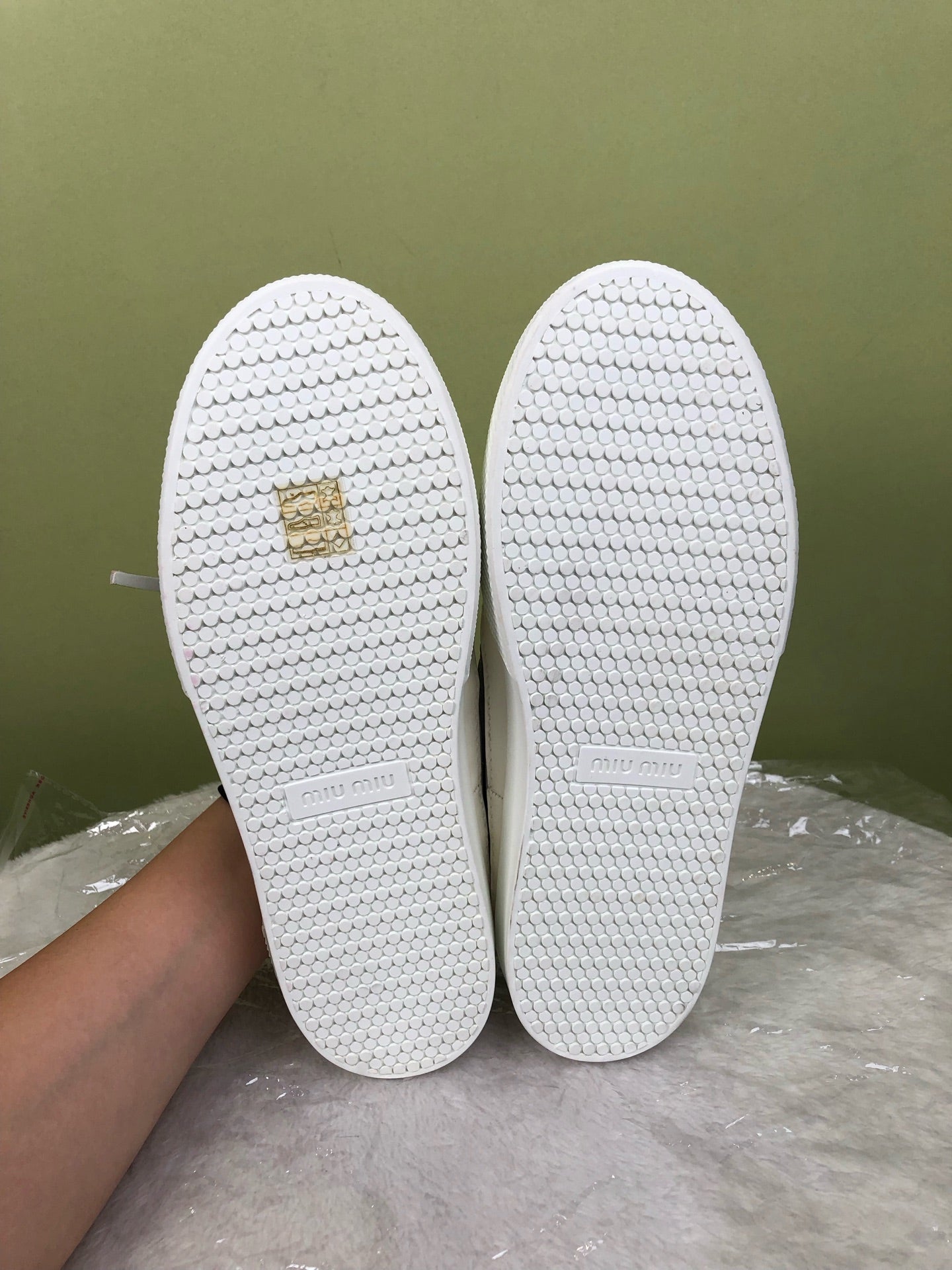 Miu Miu White Lifestyle sneakers