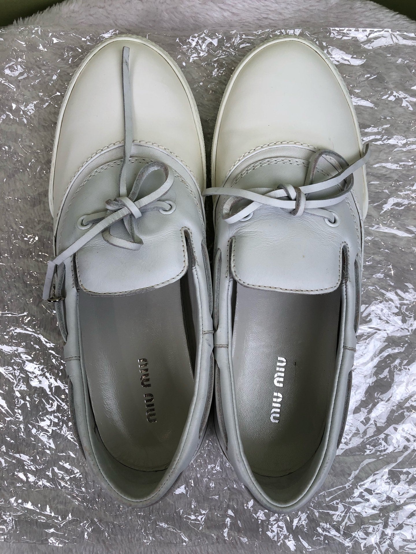 Miu Miu White Lifestyle sneakers