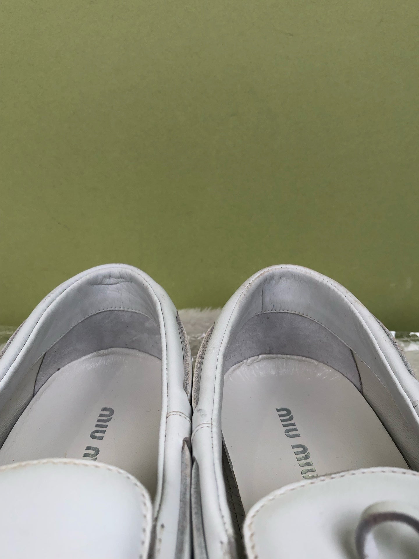 Miu Miu White Lifestyle sneakers