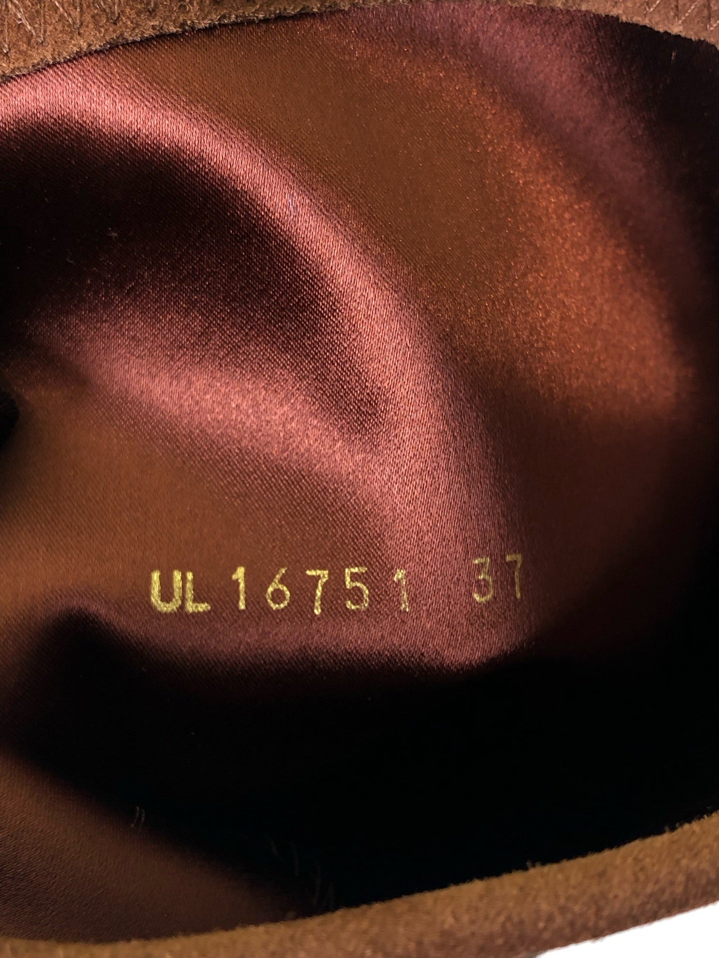 空白 Alcantara Brown Ankle boots