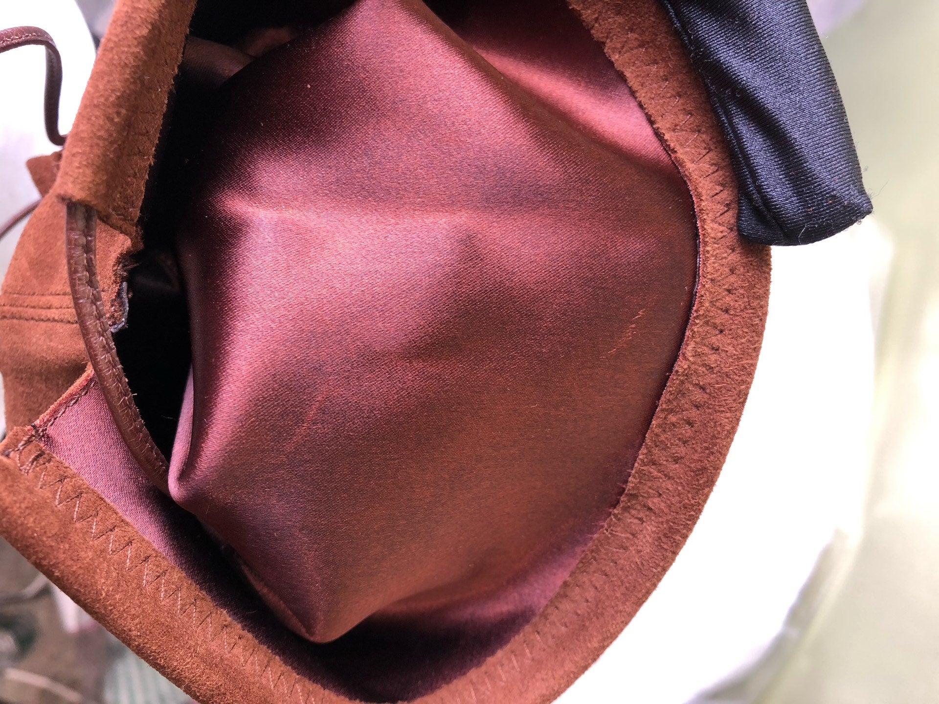 空白 Alcantara Brown Ankle boots