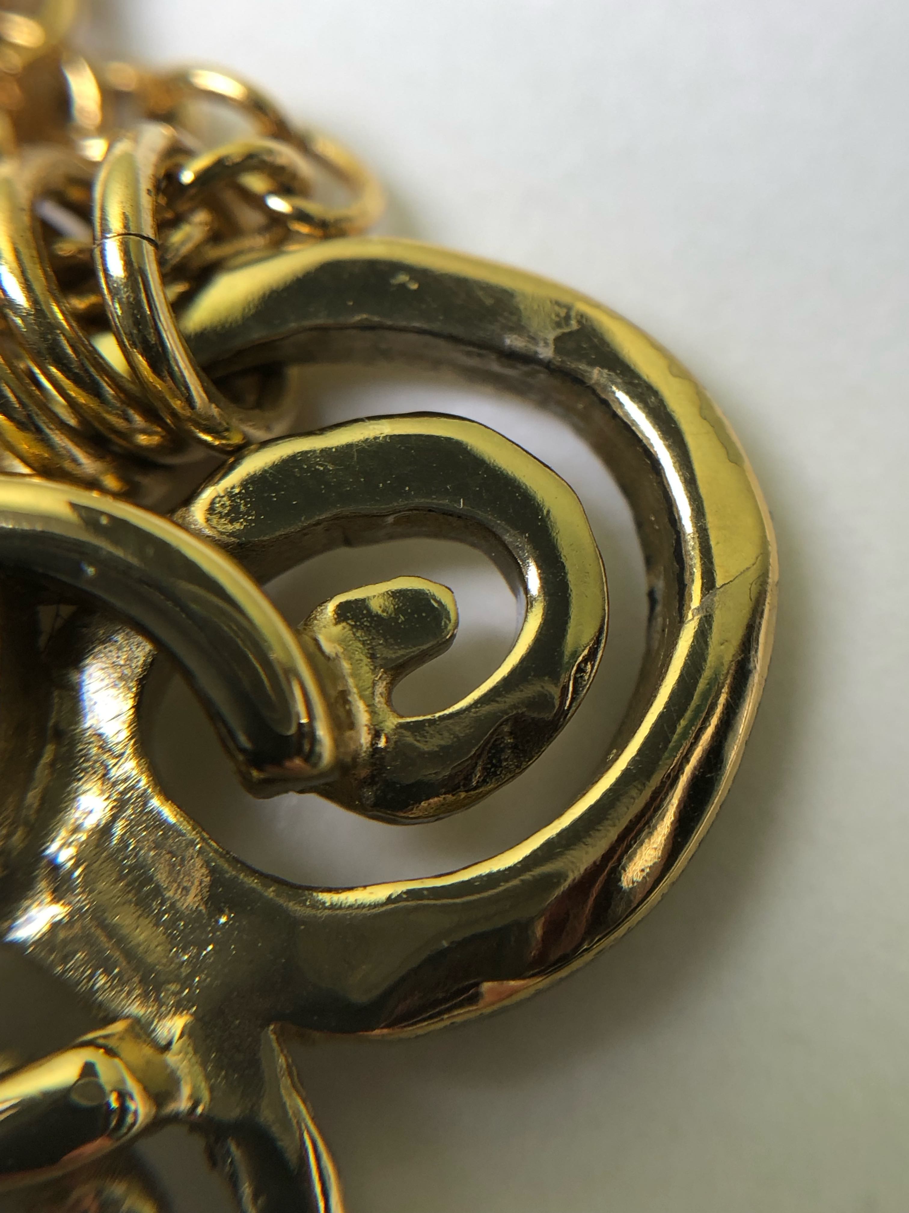 Chanel Gold Necklace